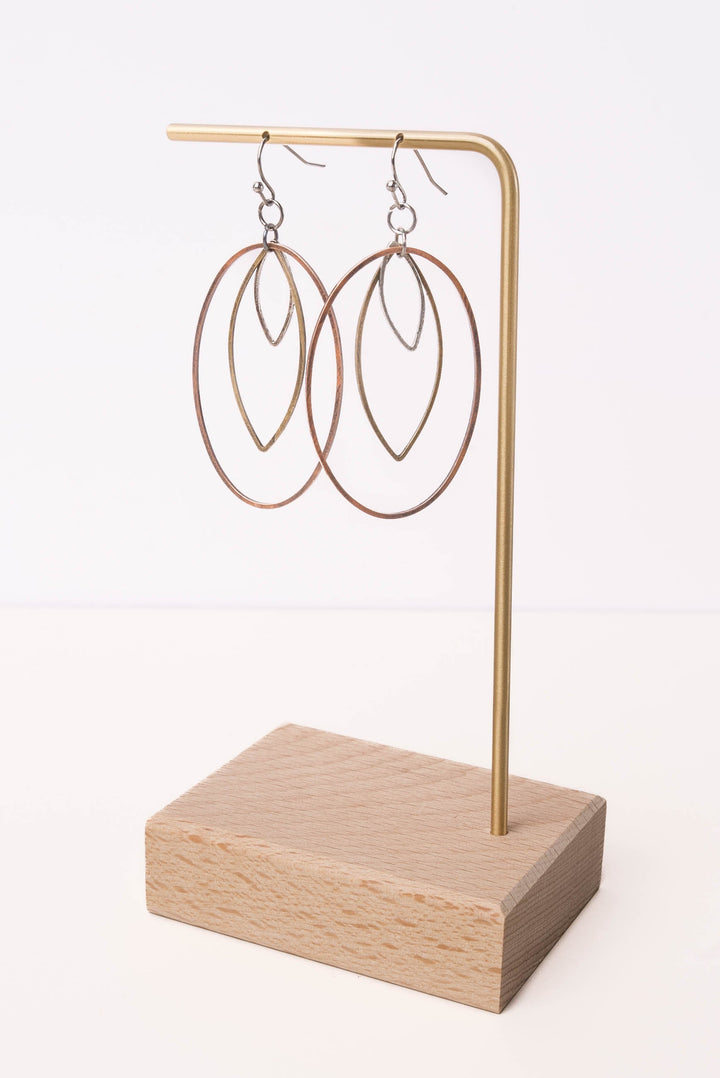 Geo Dangle Earrings