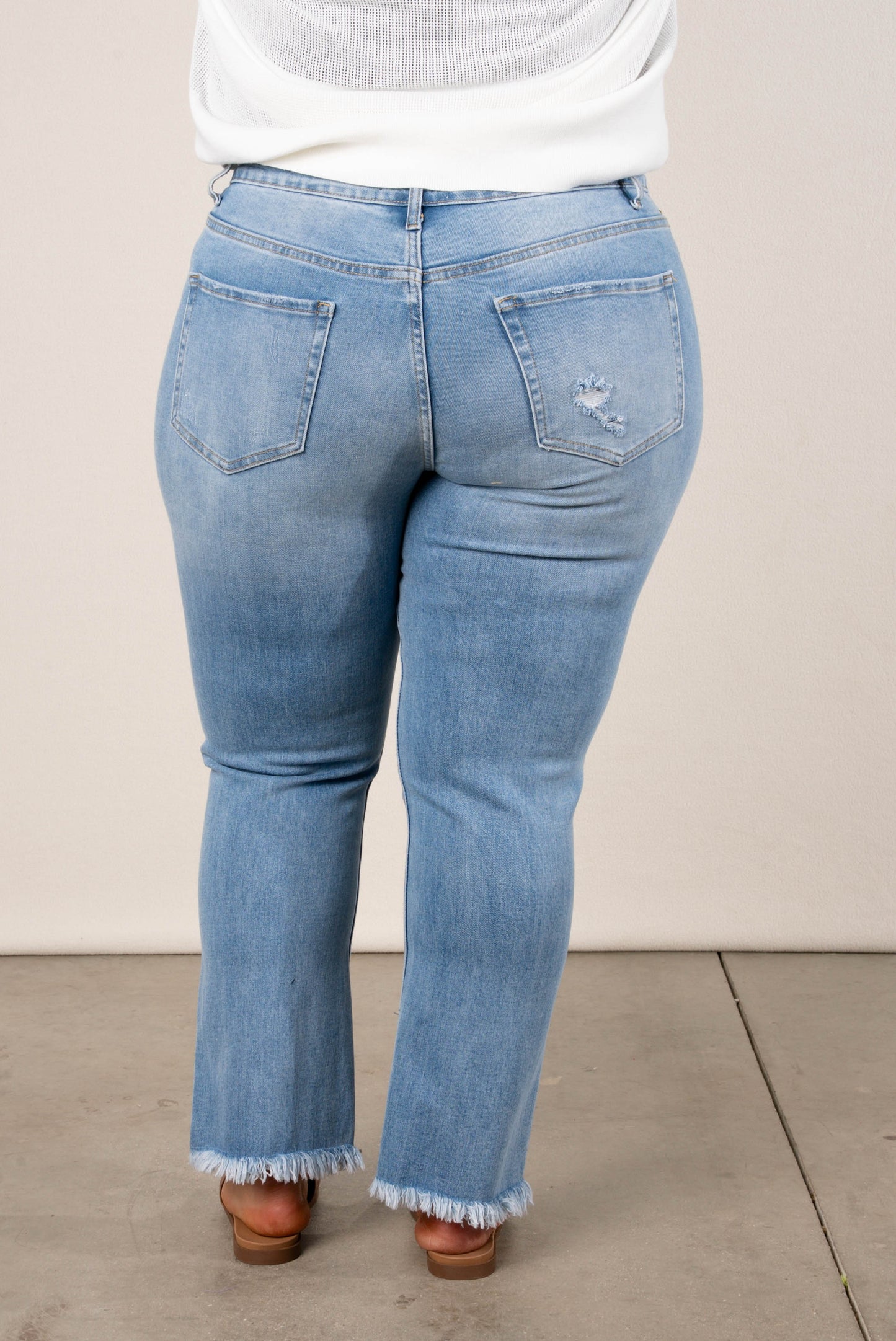 Zenana | Layla High Rise Crop Straight Leg Jeans