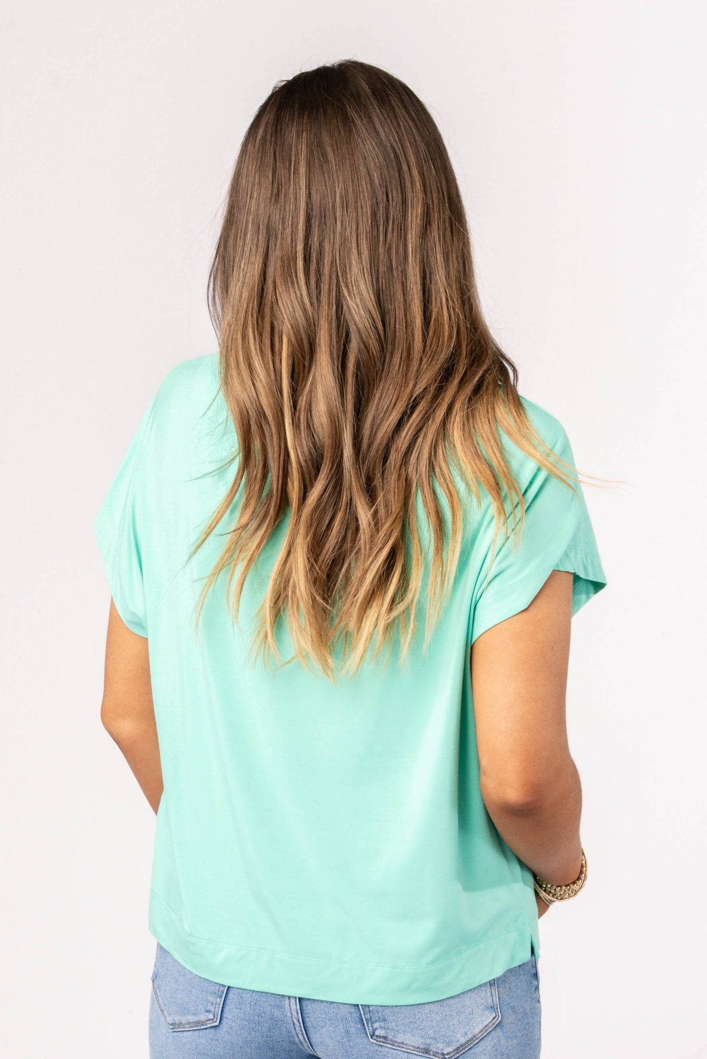 Draped Neck Dolman Top *Final Sale*