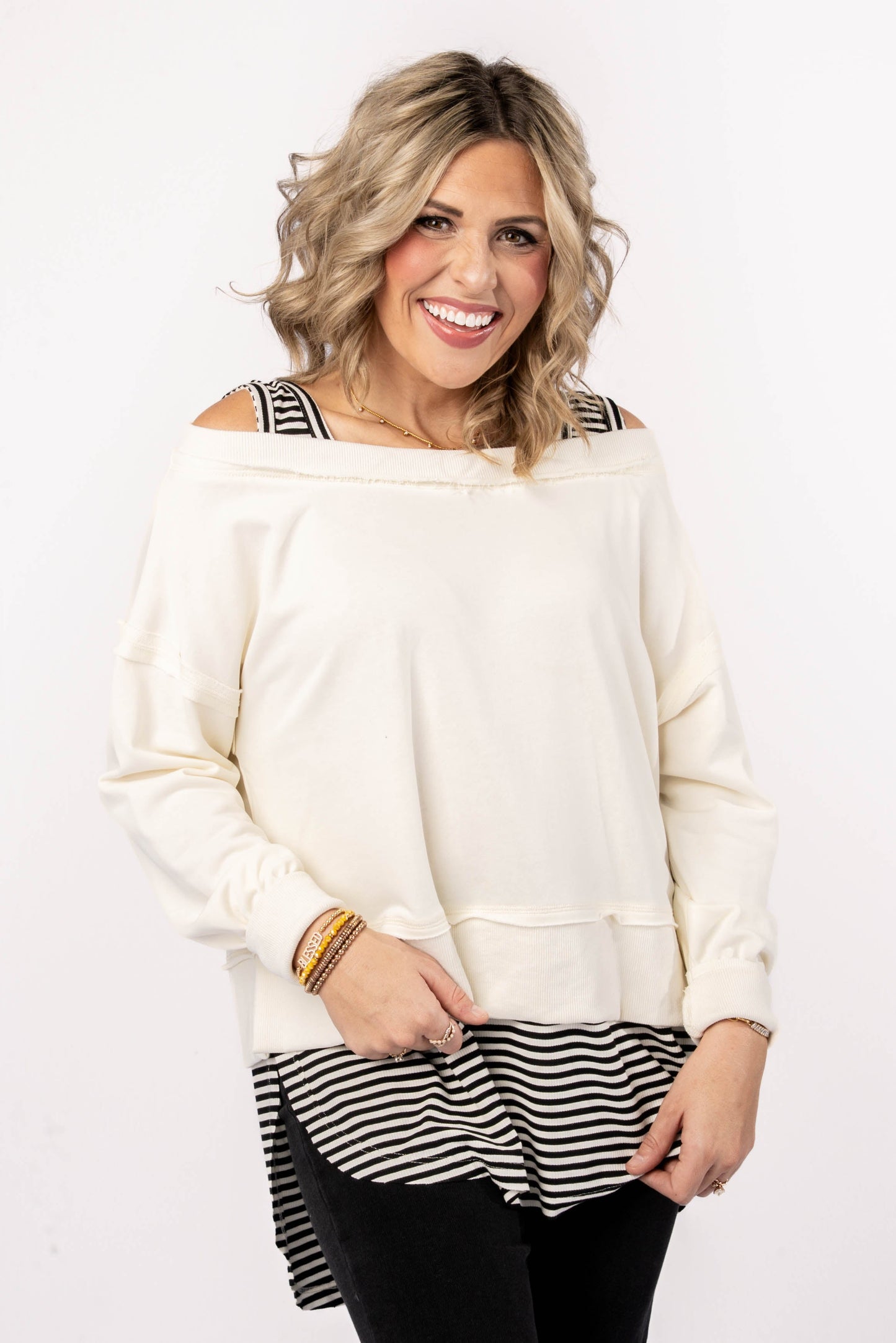 Layered Look Pullover