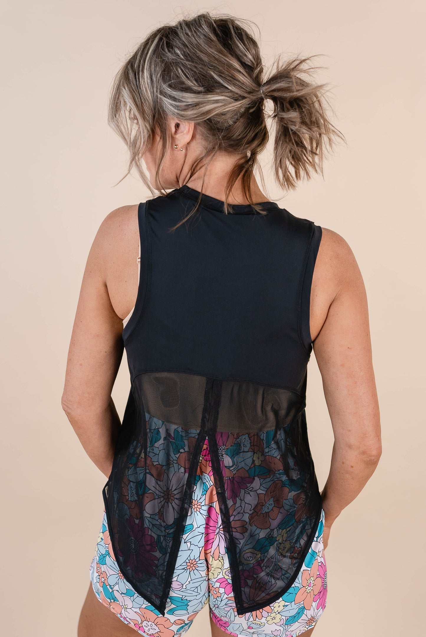 Fly-Away Mesh Back Active Tank