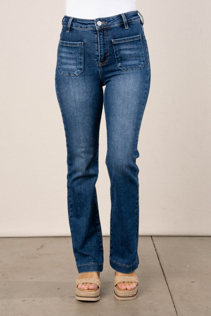 Risen Denim | Ivy High Rise Bootcut Jeans