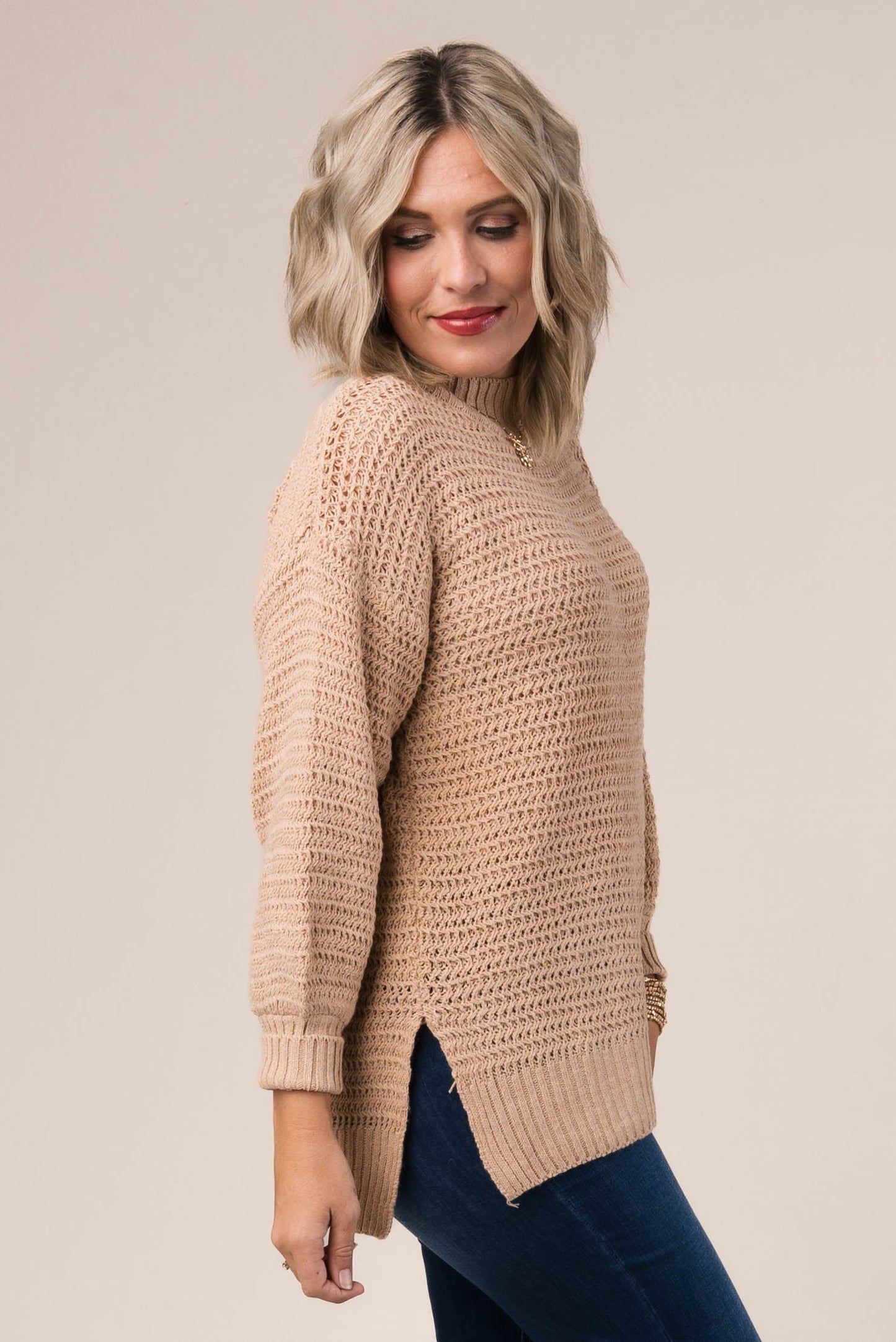 Chunky Rib Knit Sweater *Final Sale*