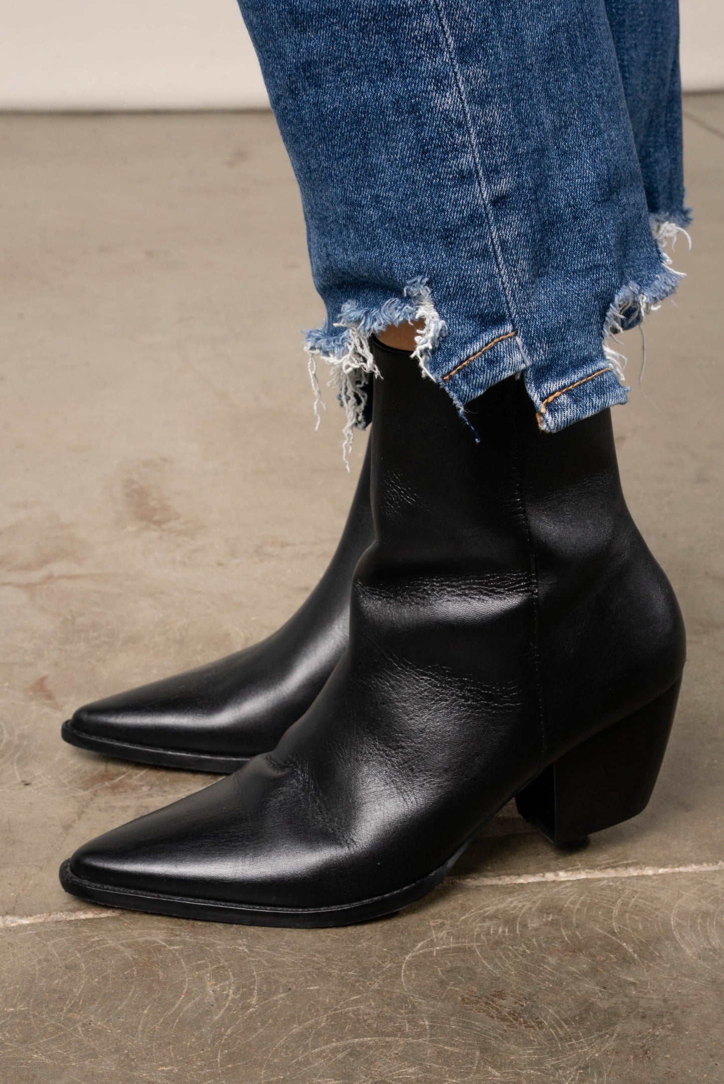 Caty Leather Ankle Boot