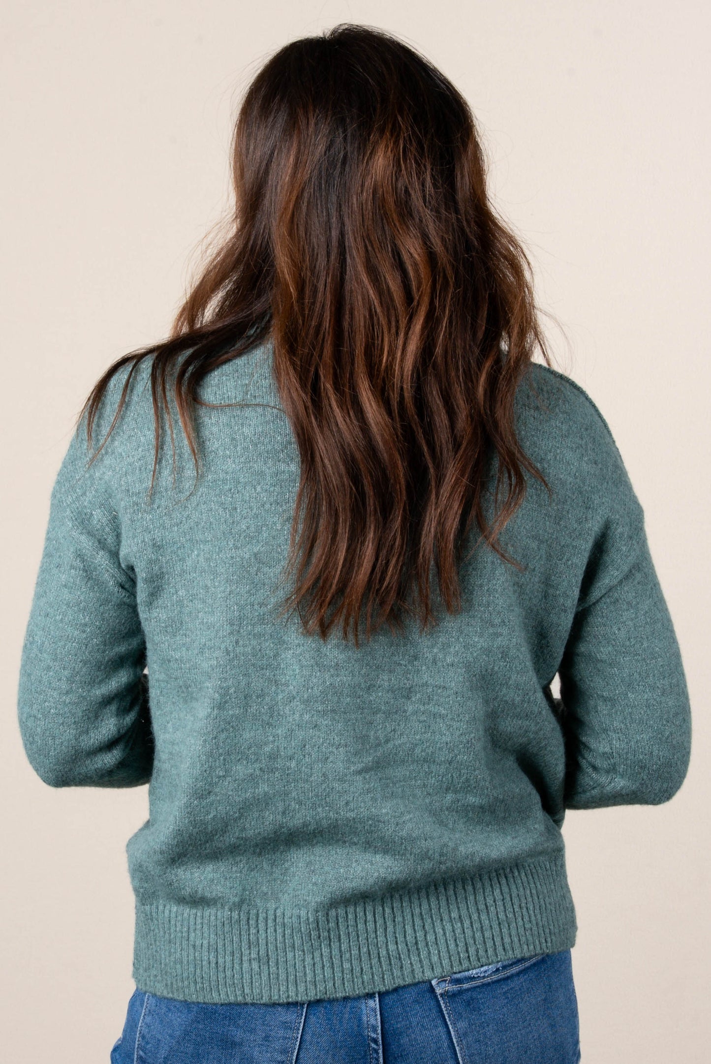 Livia Collared Henley Sweater
