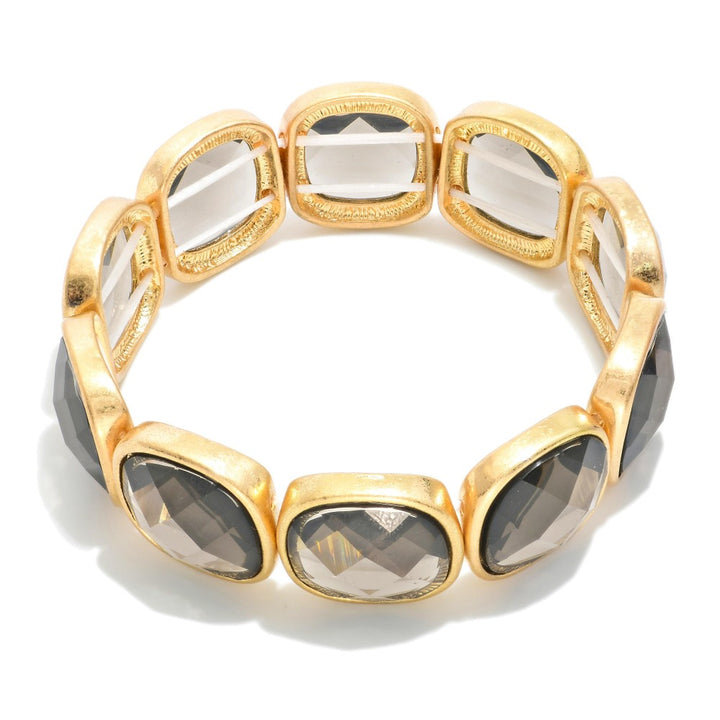 Jeweled Stretch Bangle Bracelet