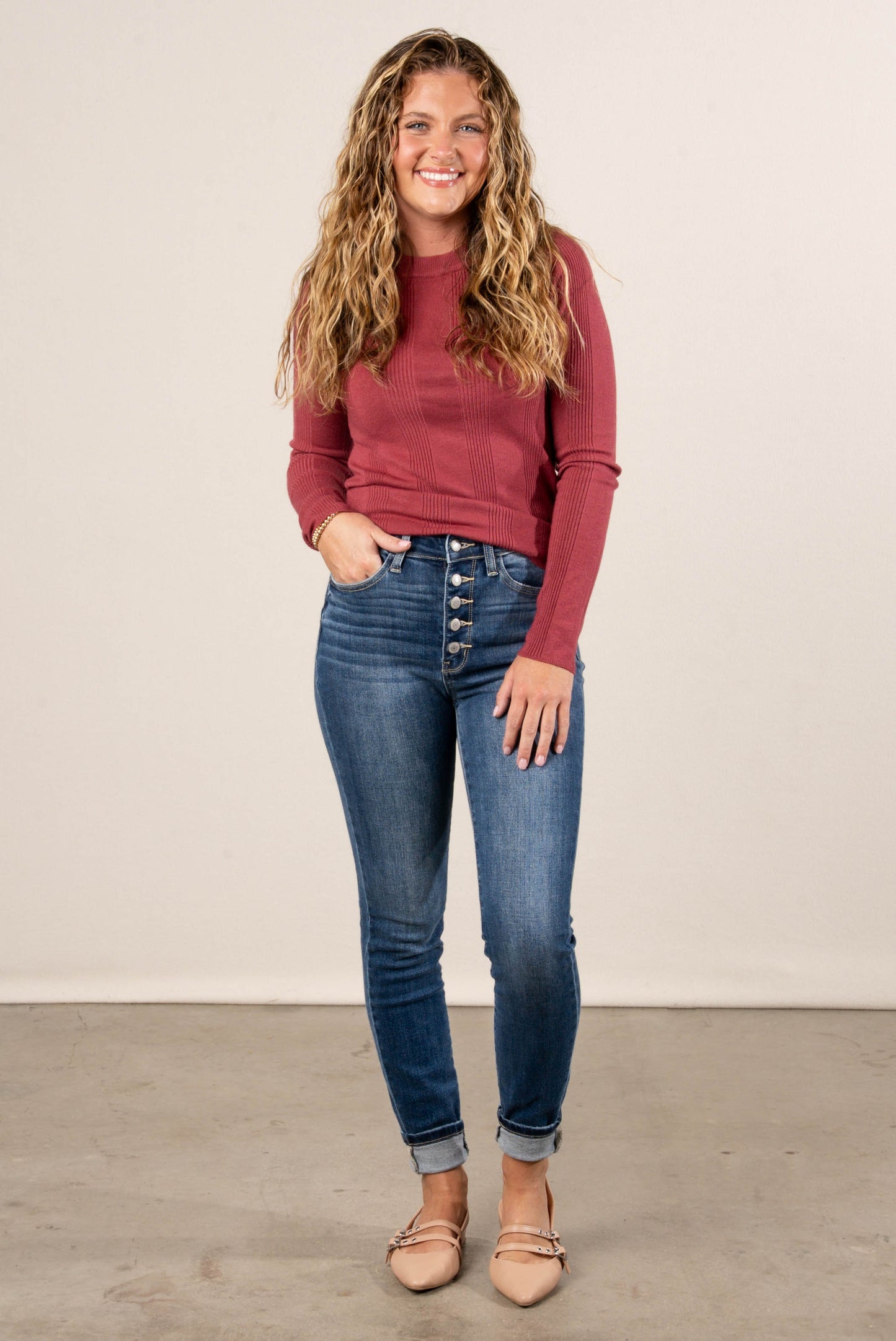 Judy Blue Annie High Rise Skinny Jeans