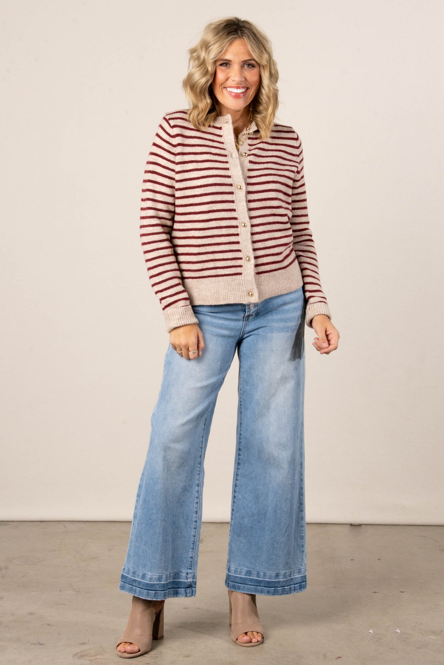 High Rise Wide Leg Jeans