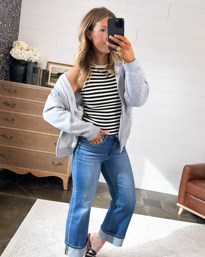 Striped Sweater Tank