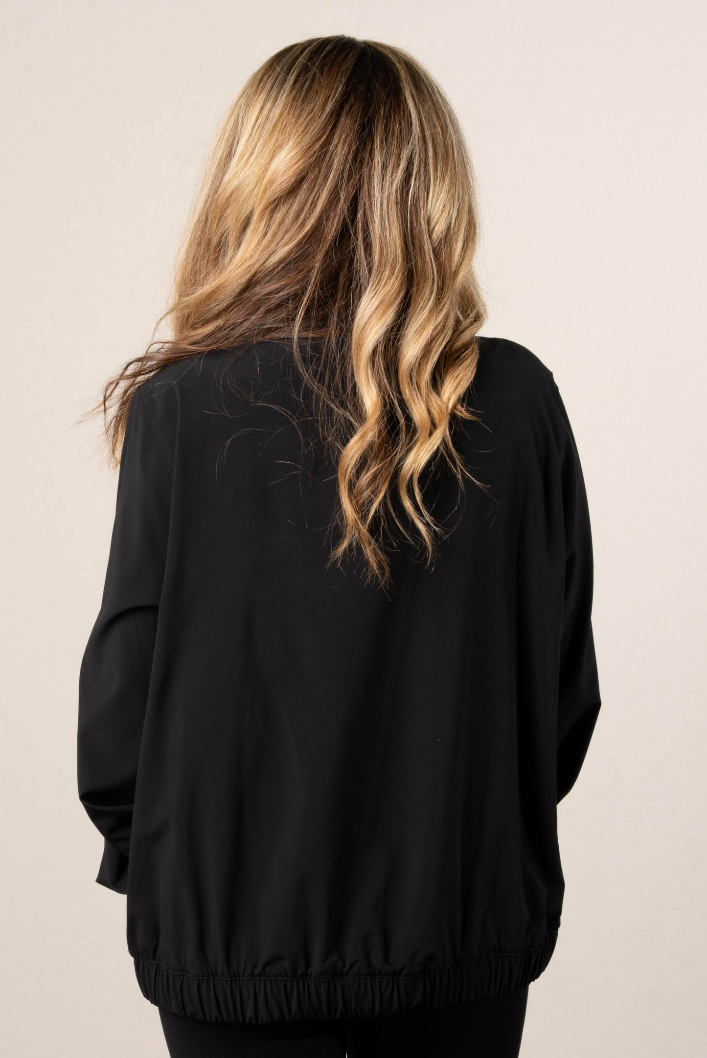 Textured Half Zip Athleisure Pullover