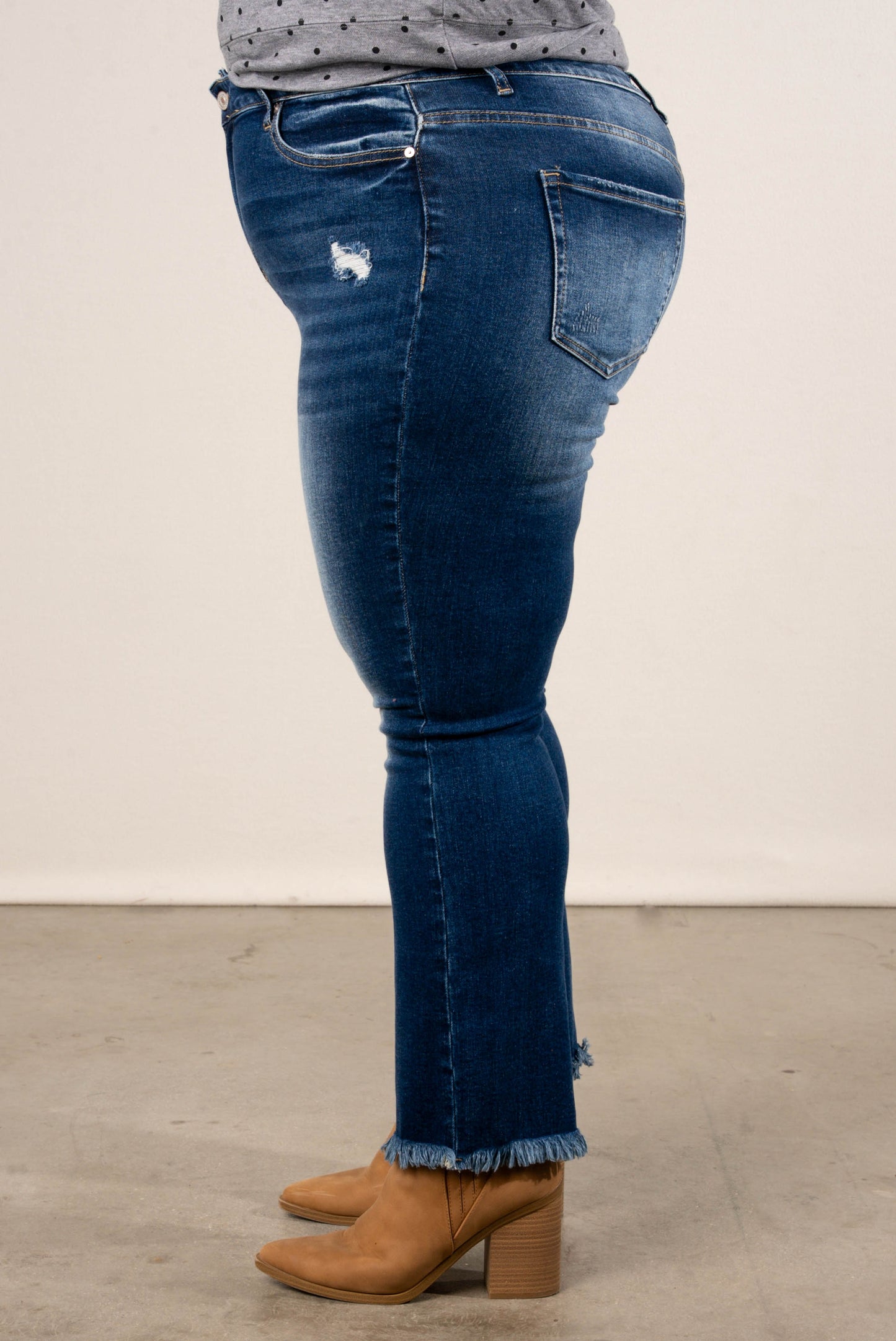 Zenana | Layla High Rise Crop Straight Leg Jeans