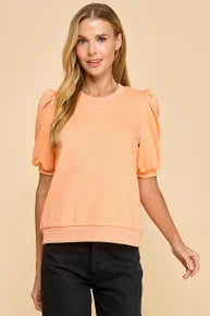 Puff Sleeve Sweatshirt