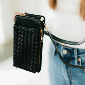 Woven Doubly Duty Phone Bag