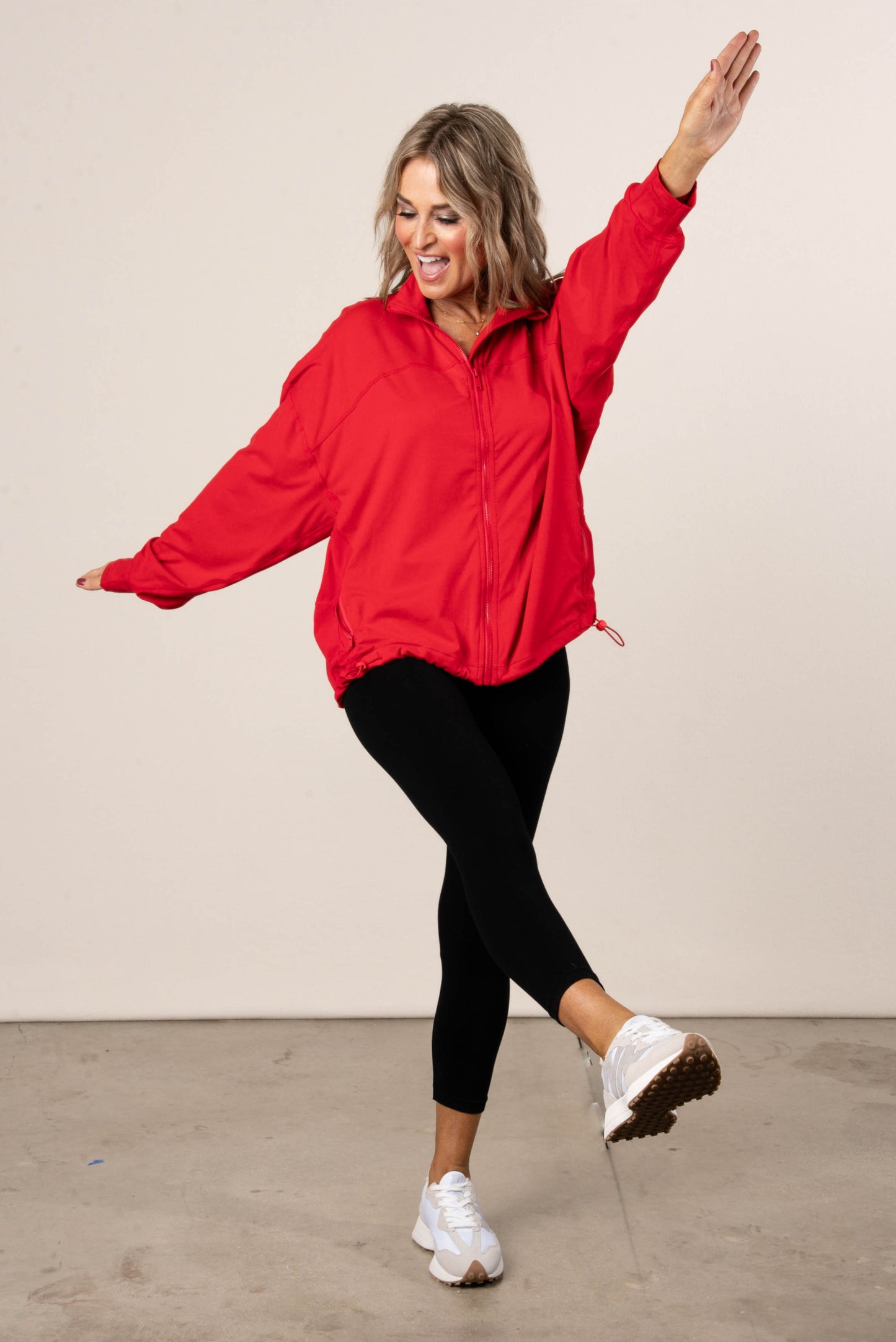 Butter Soft Bungee Waist Active Jacket