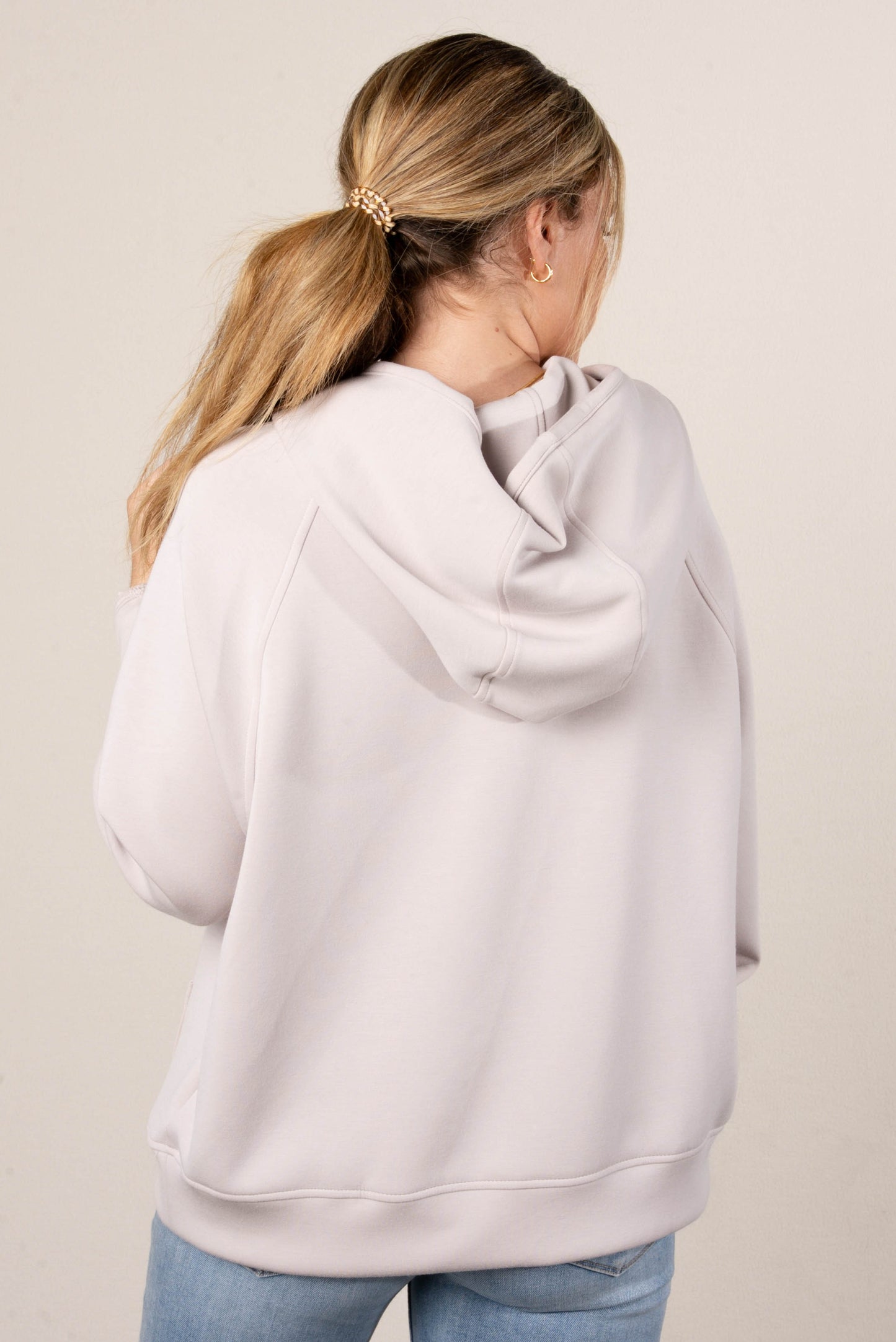 Scuba Half Zip Hooded Pullover