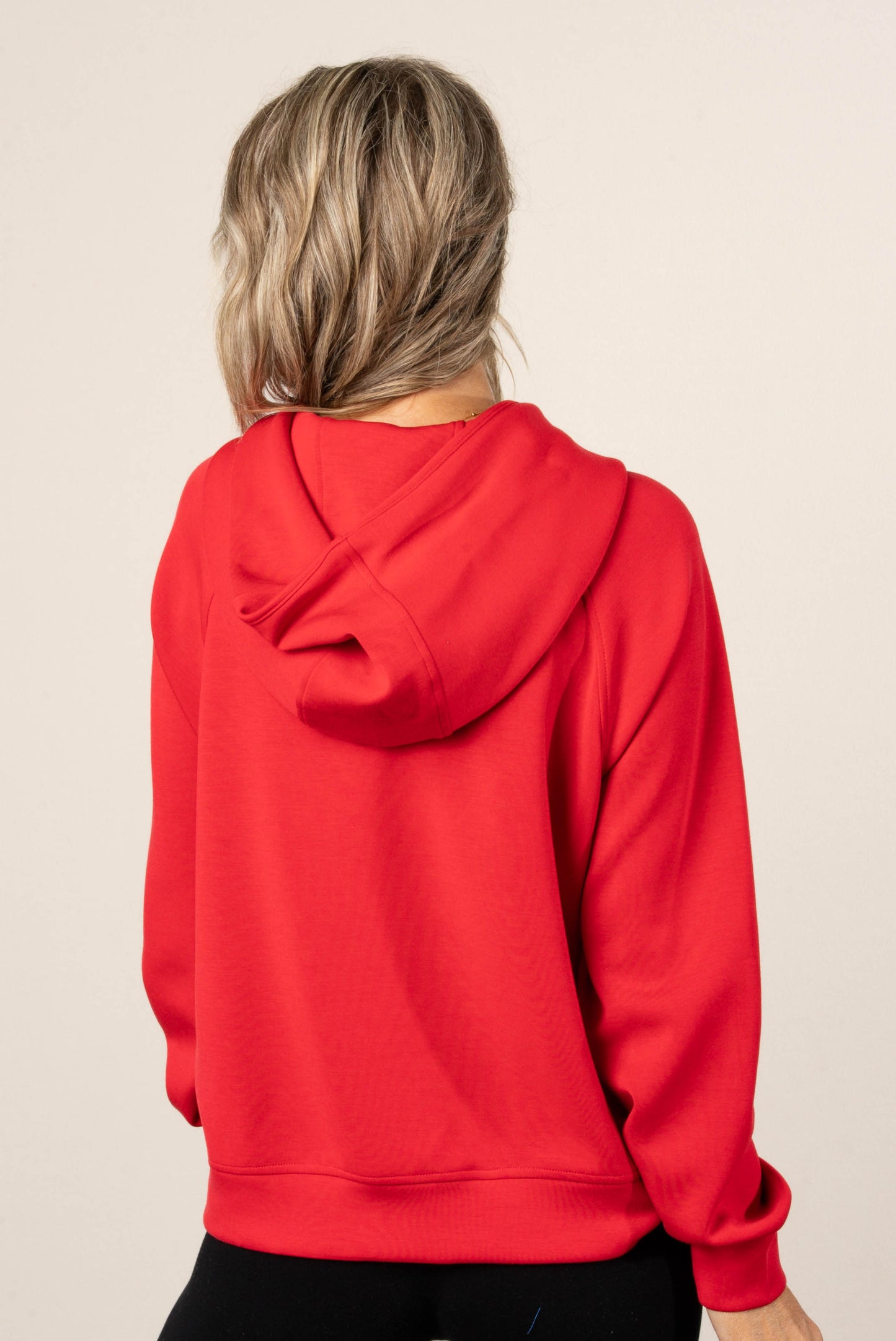 Scuba Half Zip Hooded Pullover