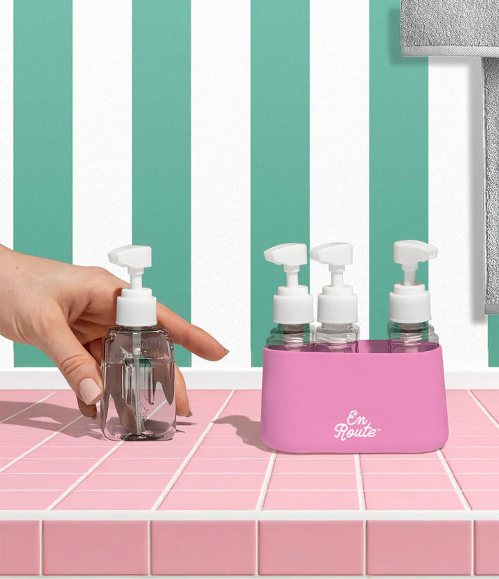 Bon Voyage Travel Bottles - 4 pk