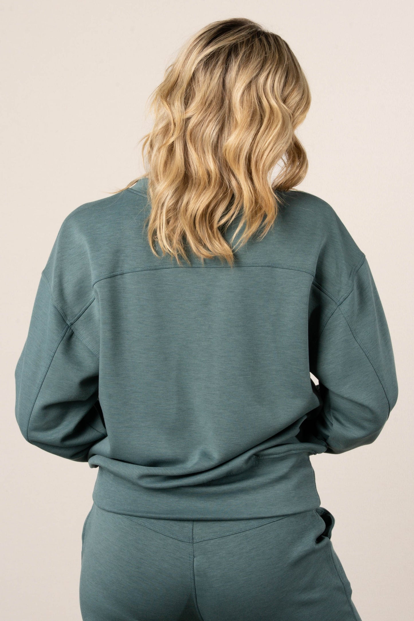 Maddie Scuba Pullover + Jogger Lounge Set