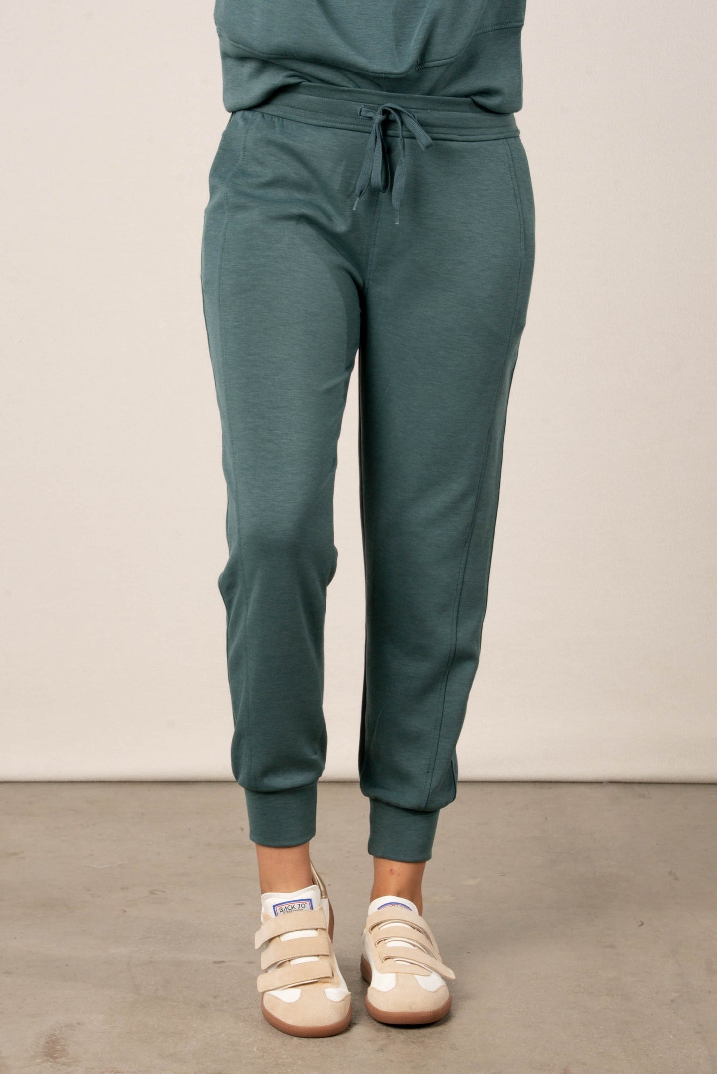 Maddie Scuba Pullover + Jogger Lounge Set