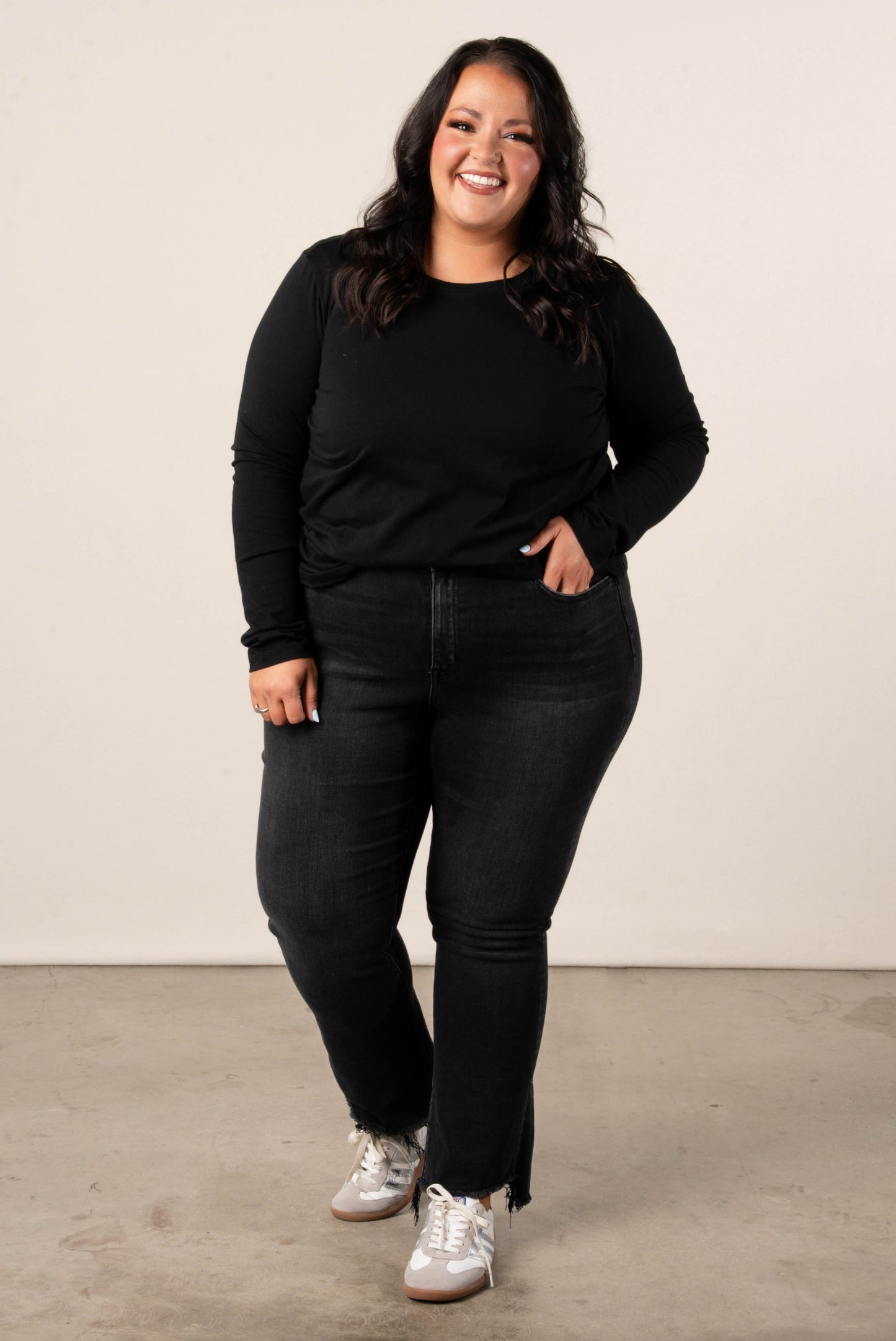 Cammie Essential Long Sleeve Tee