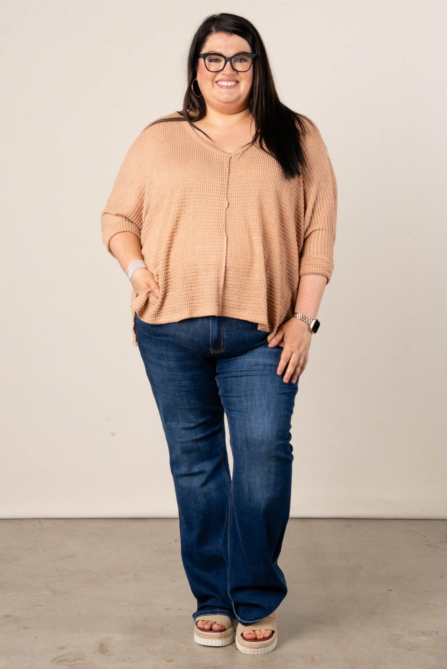 Sophie Hi-Lo Dolman Top