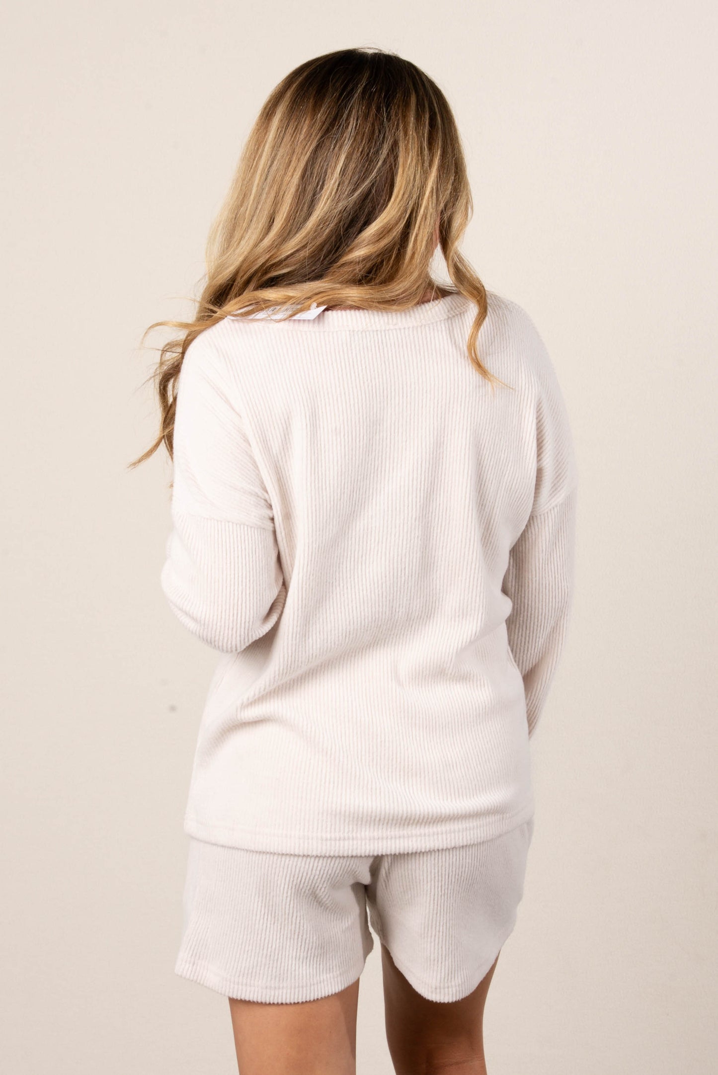 Avery Brushed Top + Shorts Lounge Set