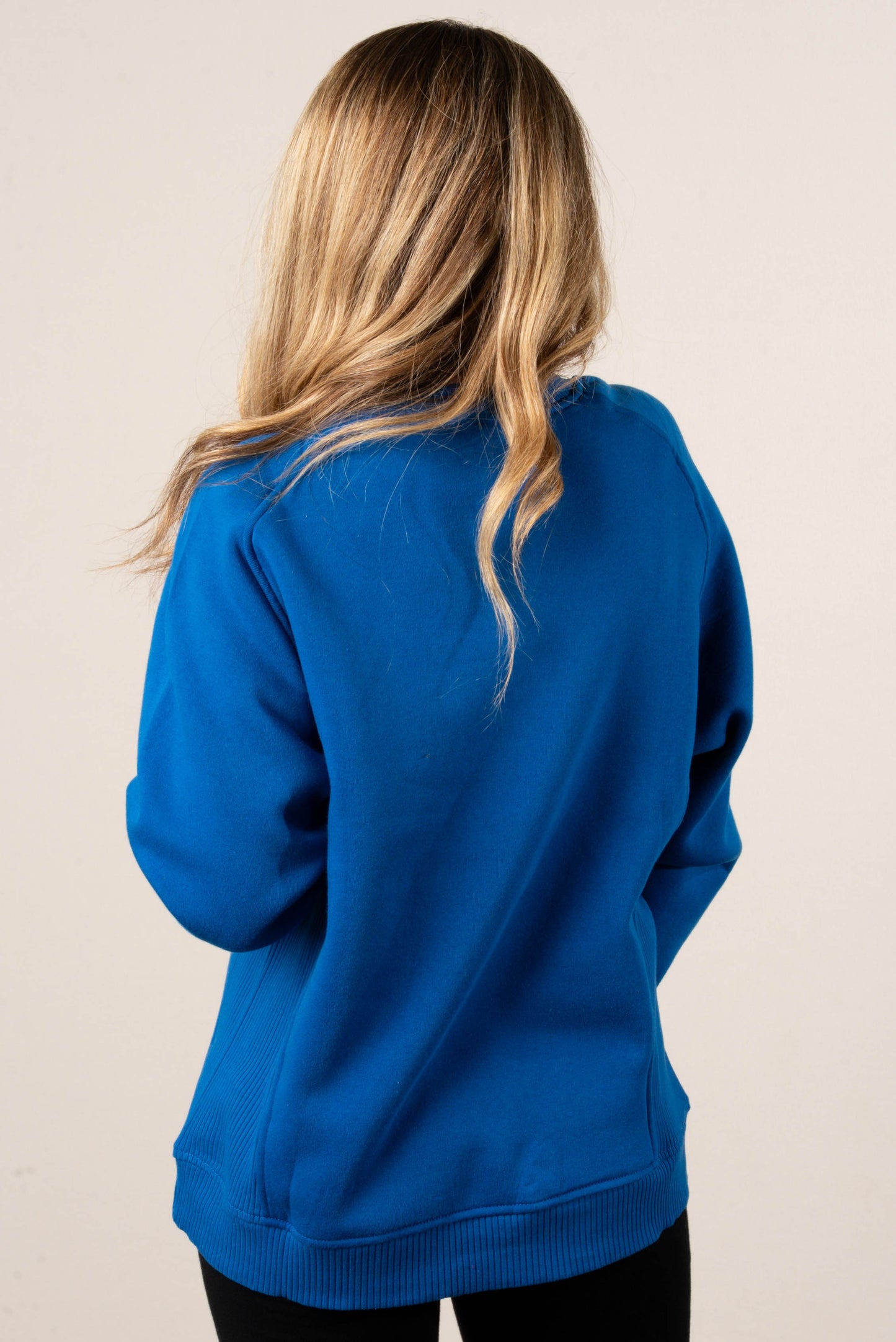 Bella Mixed Knit Raglan Sweatshirt