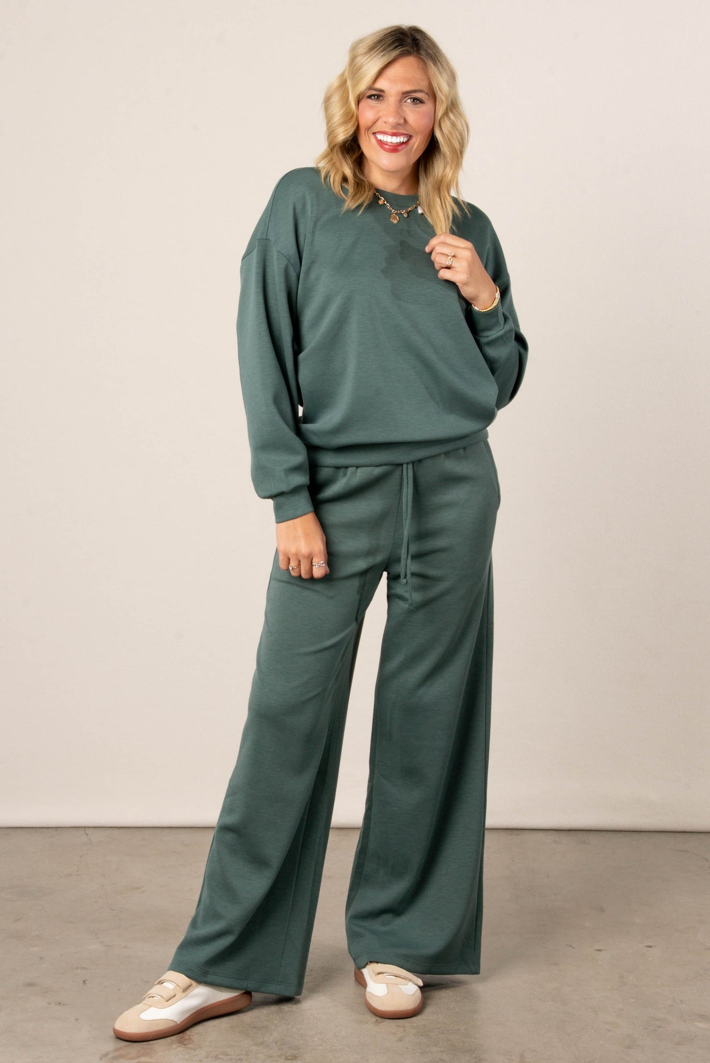 Paige Scuba Pullover + Pants Lounge Set