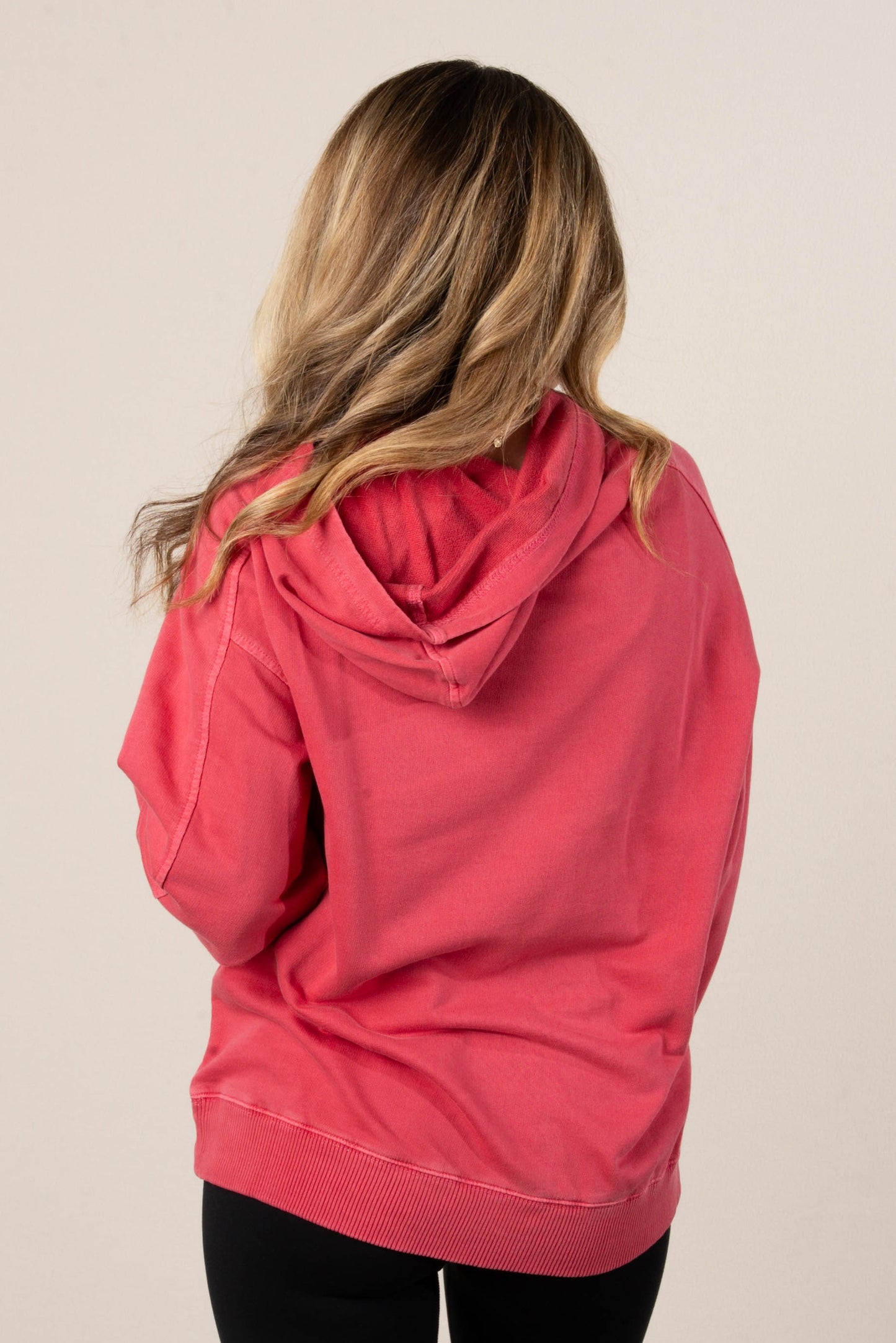 Andi Washed French Terry Hooded Pullover