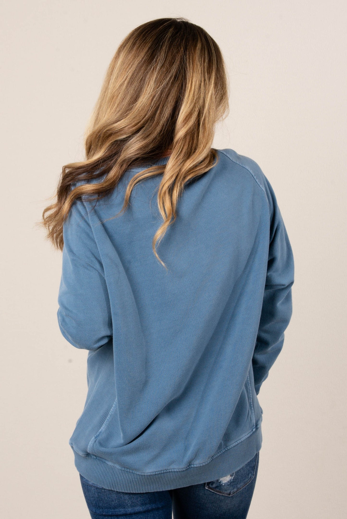 Margo Washed French Terry Pullover