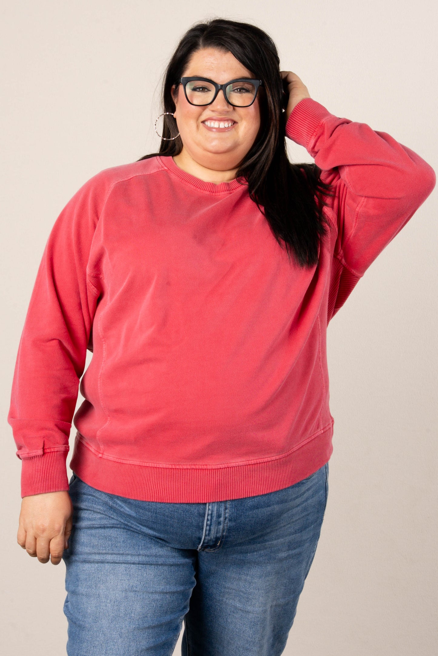 Margo Washed French Terry Pullover