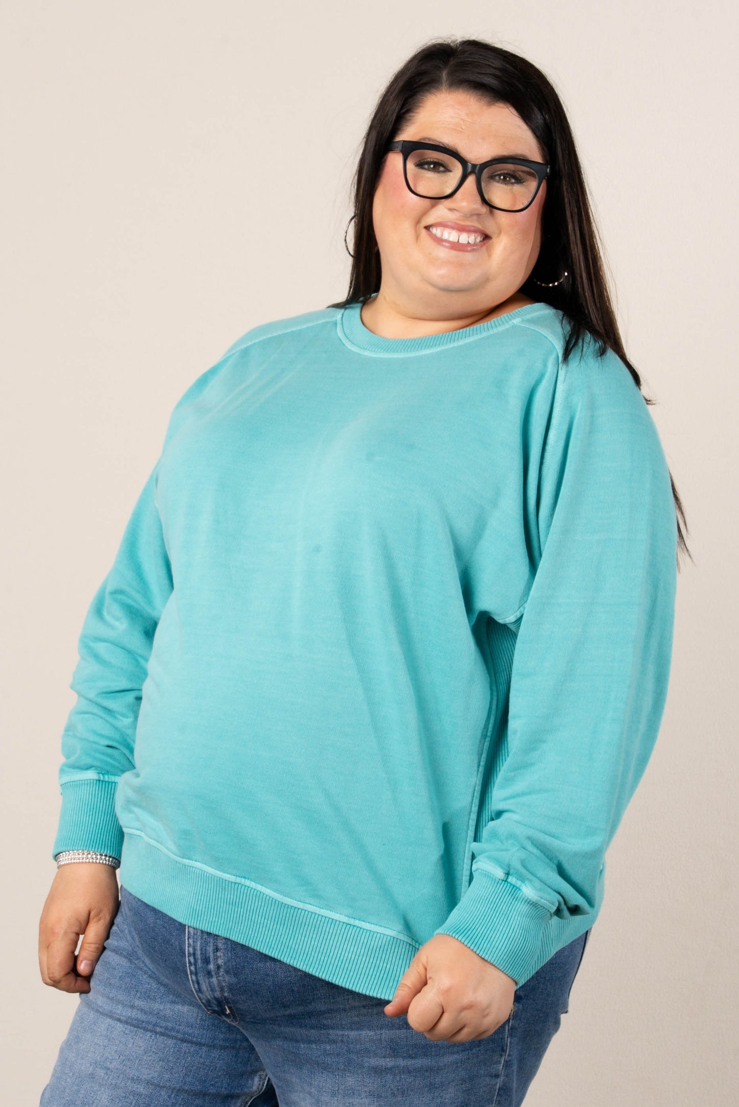 Margo Washed French Terry Pullover