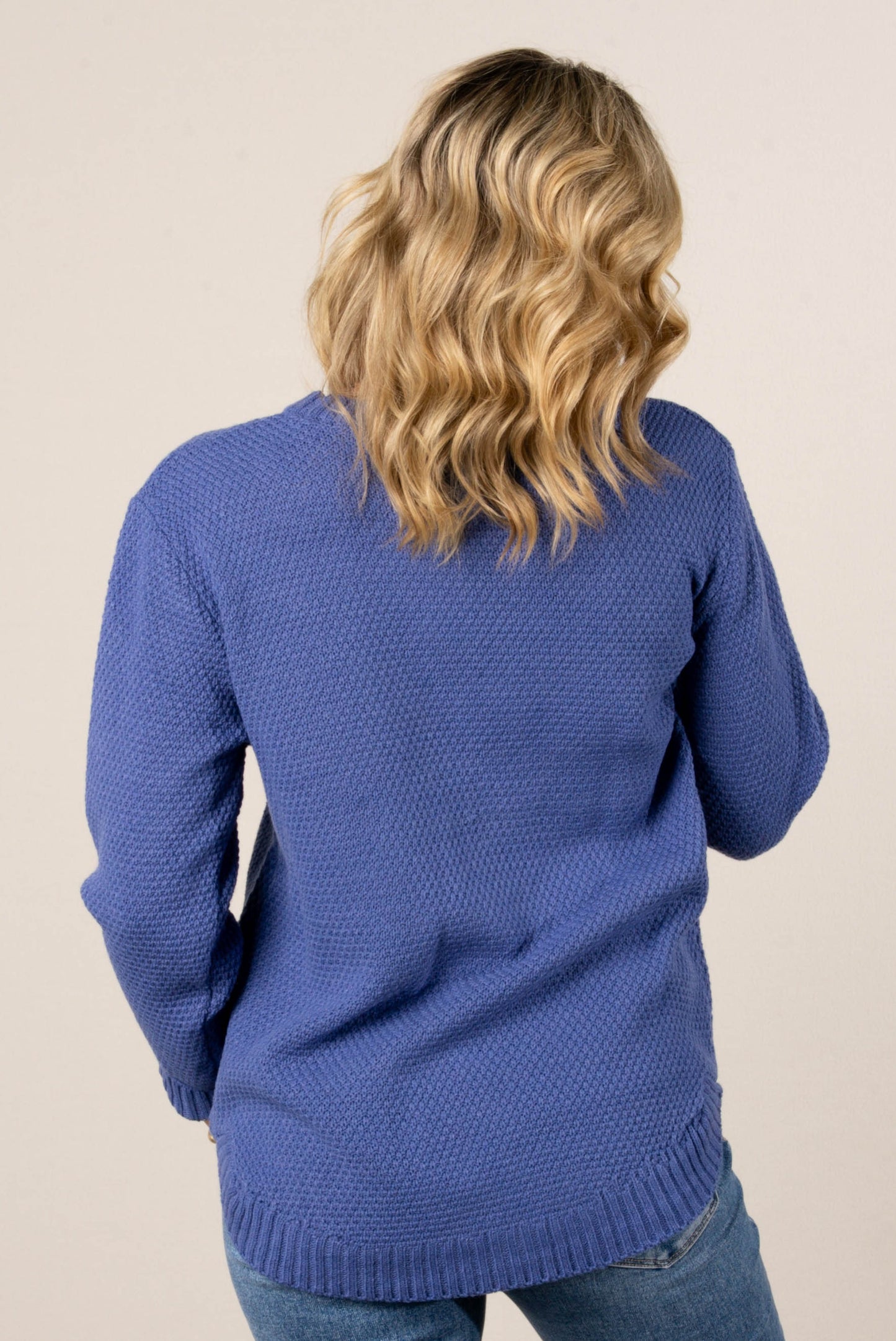 Marta Textured Knit Sweater
