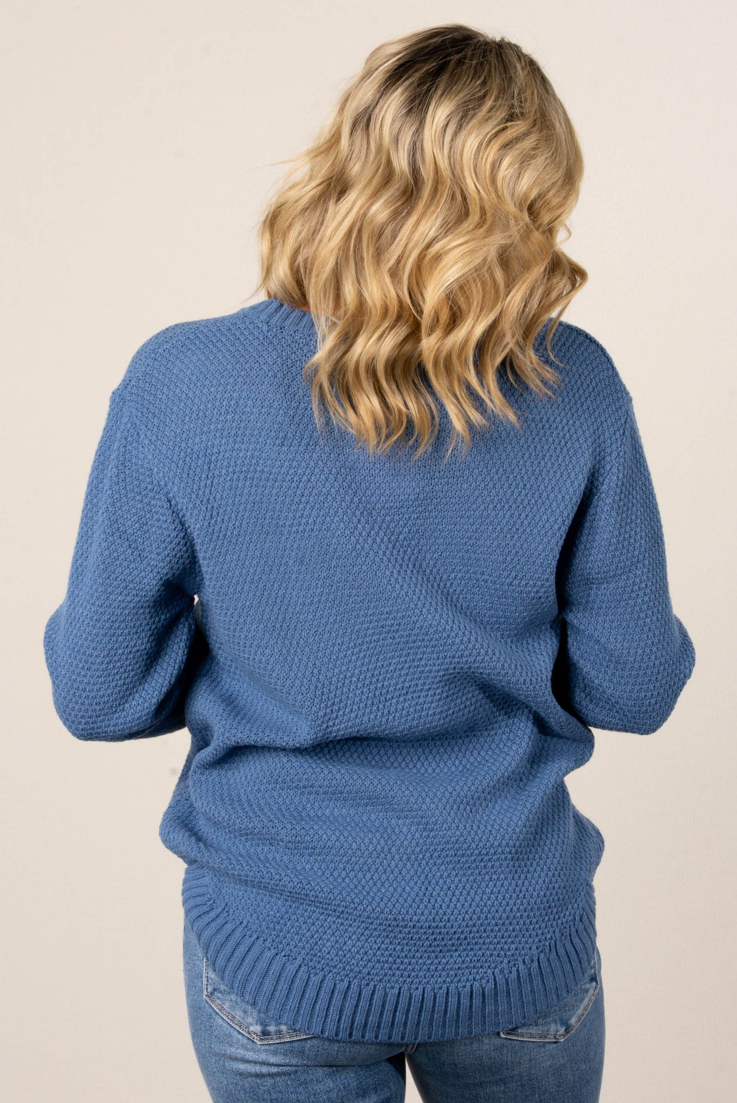 Marta Textured Knit Sweater