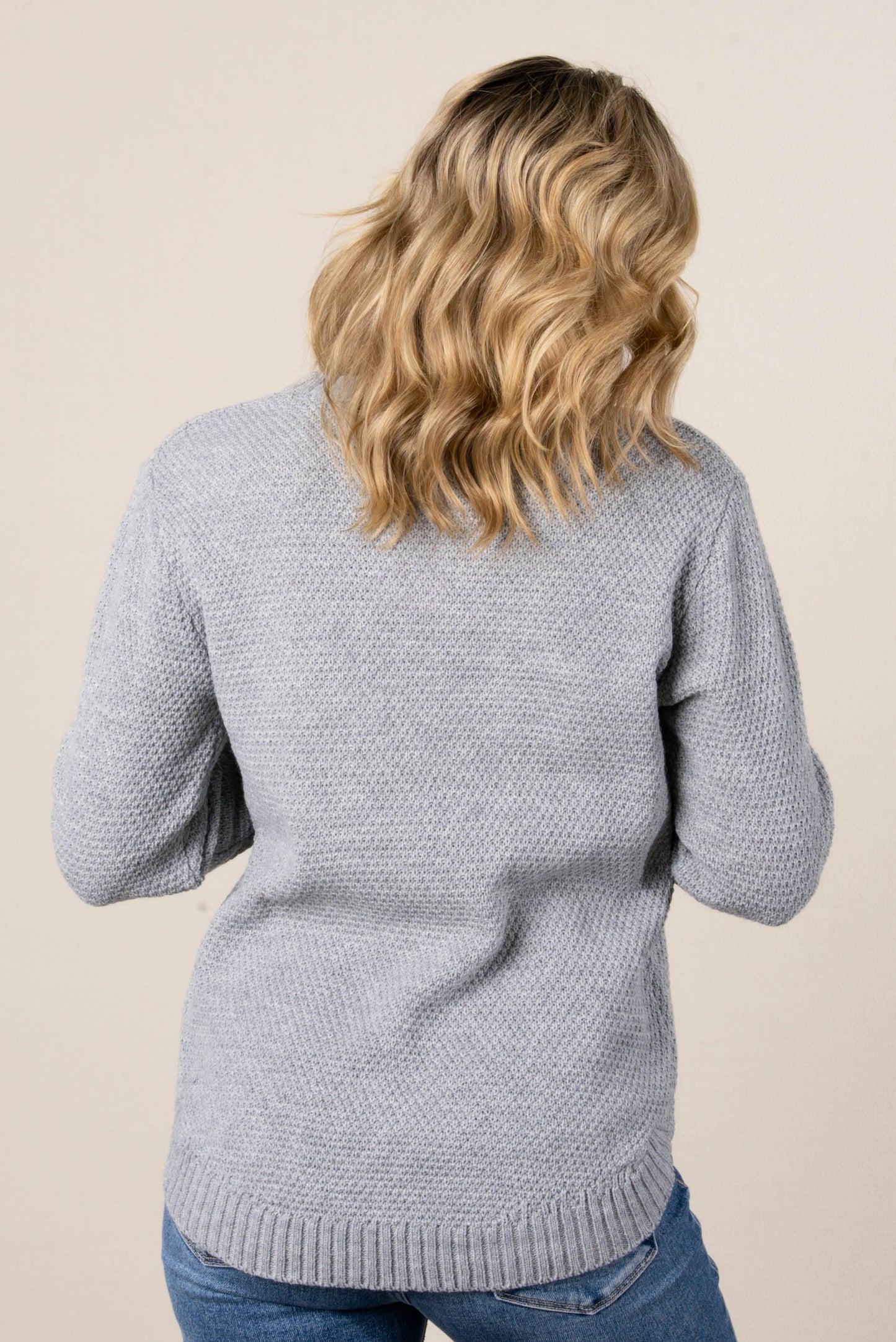 Marta Textured Knit Sweater