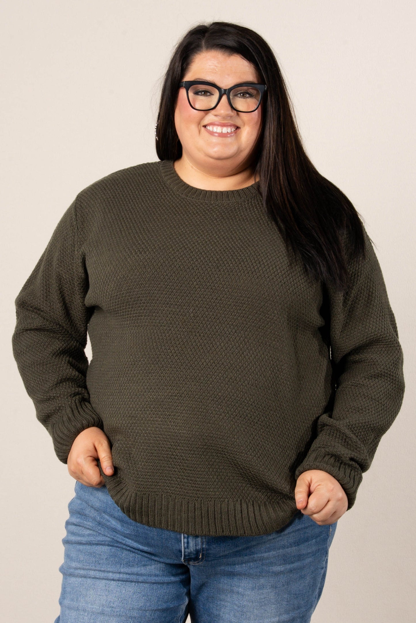 Marta Textured Knit Sweater
