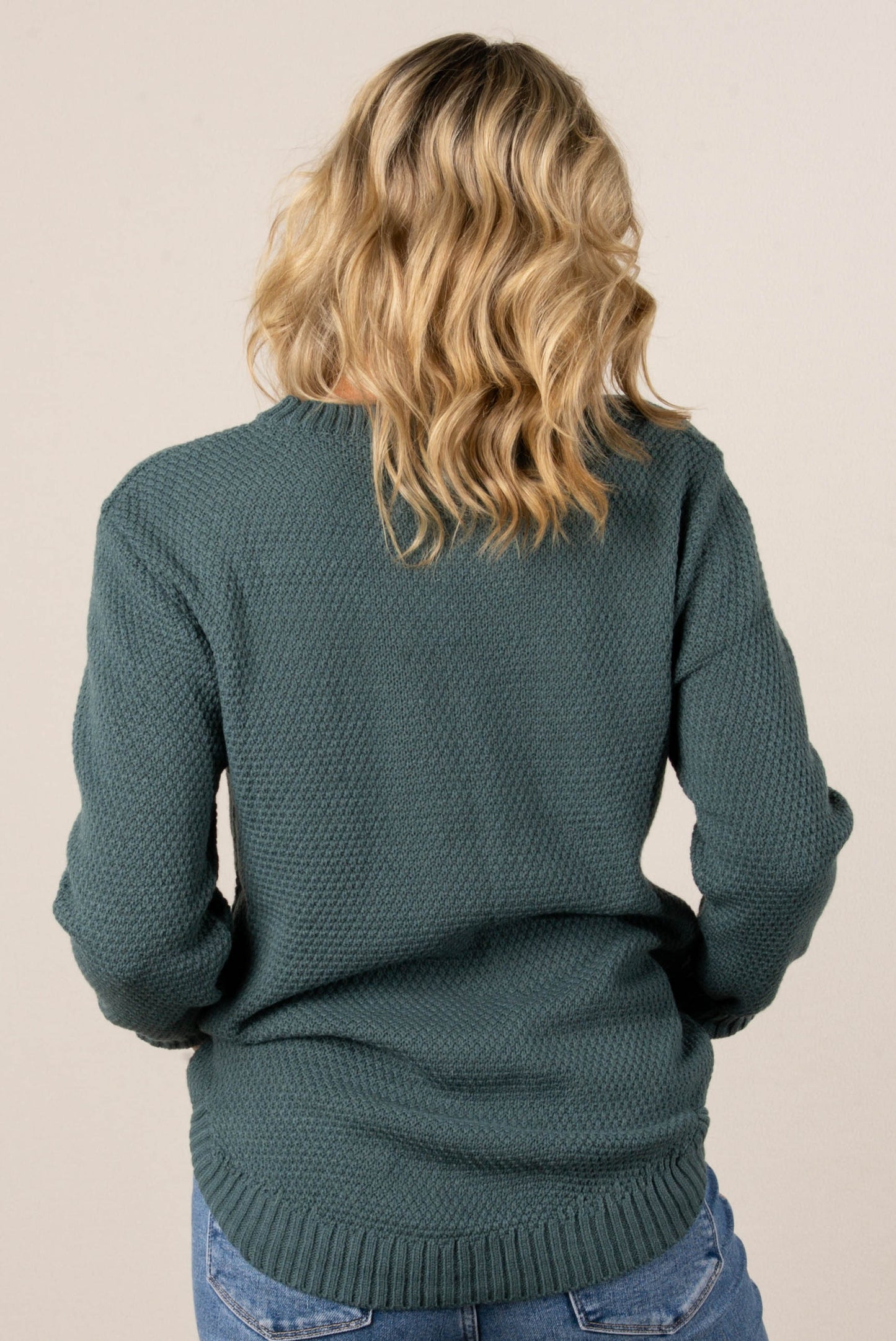 Marta Textured Knit Sweater