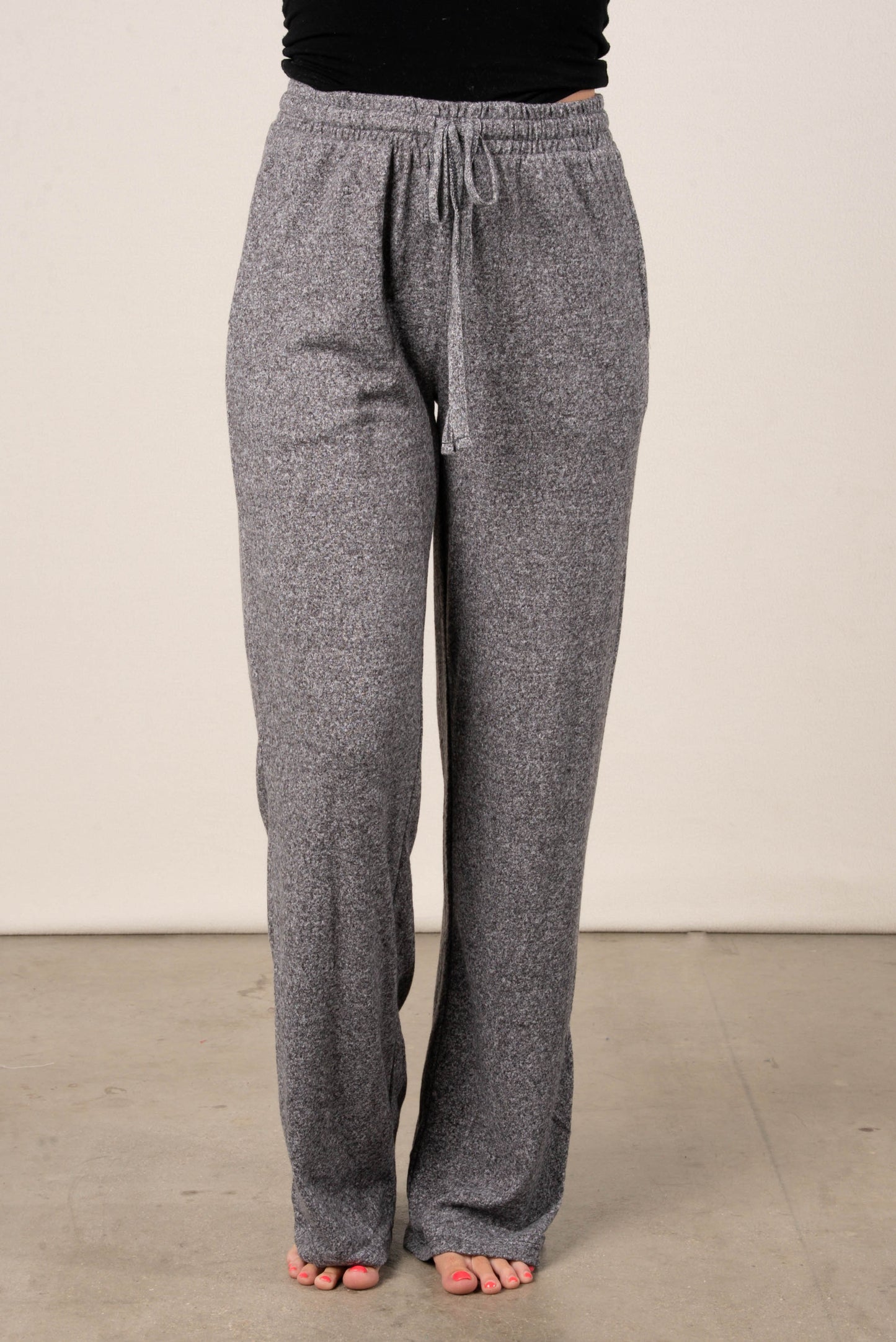 Josie Melange Drawstring Lounge Pants