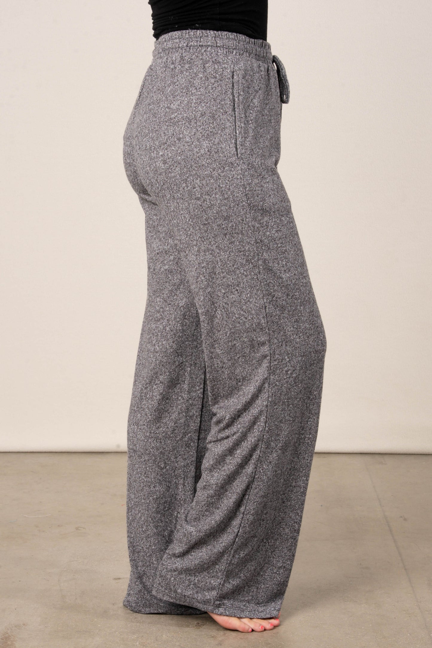 Josie Melange Drawstring Lounge Pants