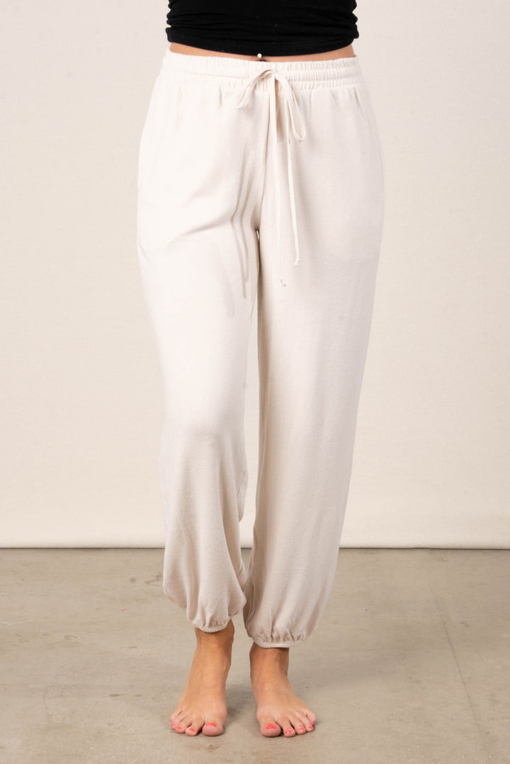 Sammie Melange Drawstring Joggers