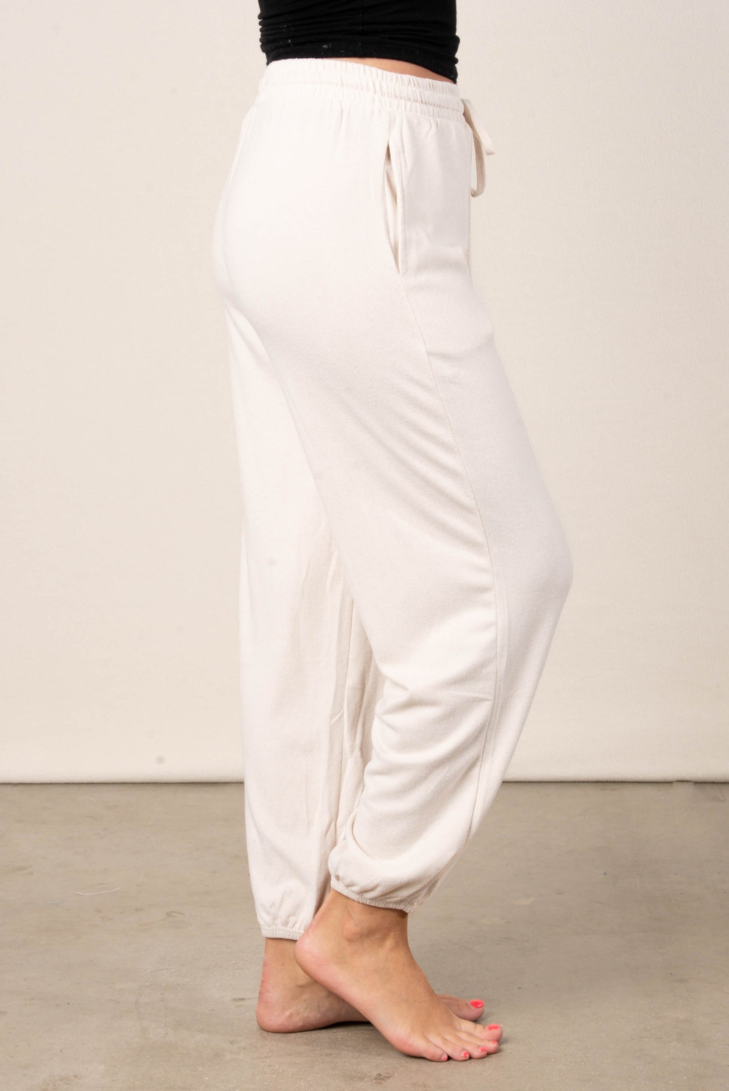 Sammie Melange Drawstring Joggers
