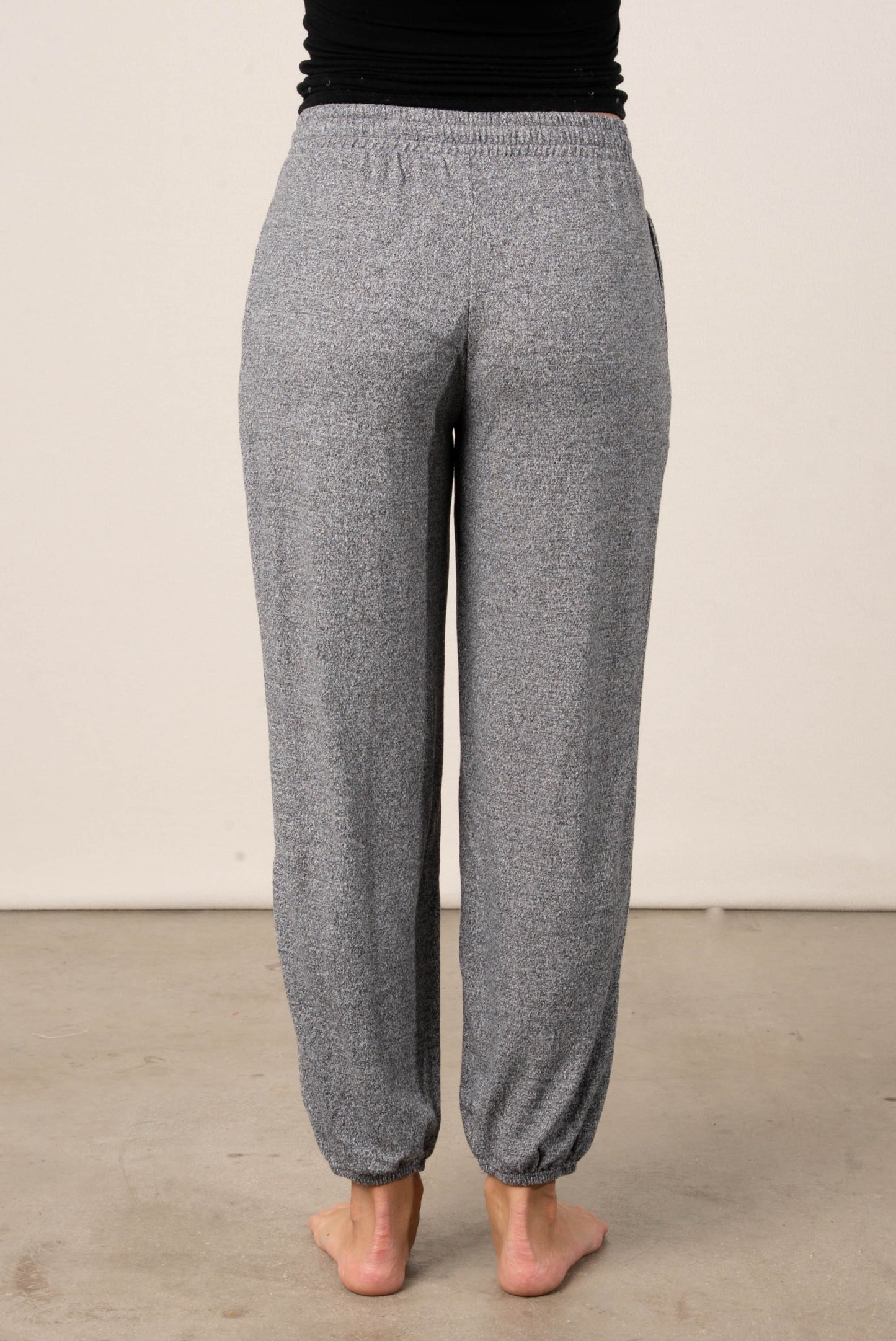 Sammie Melange Drawstring Joggers