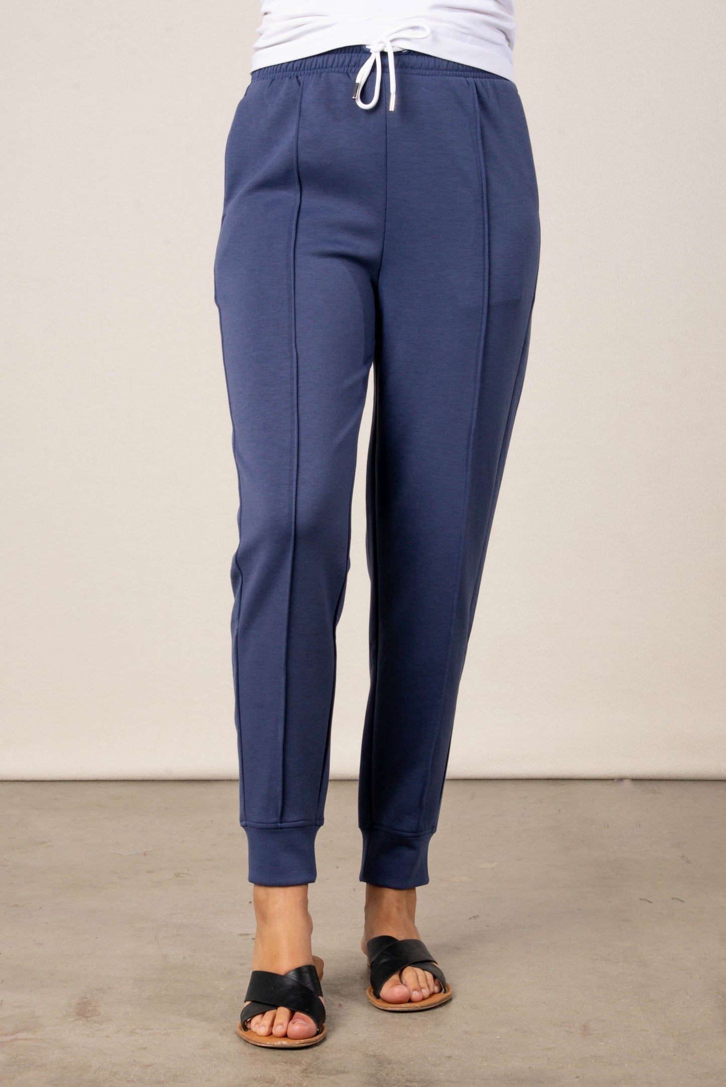 Sienna Scuba Seamed Drawstring Joggers