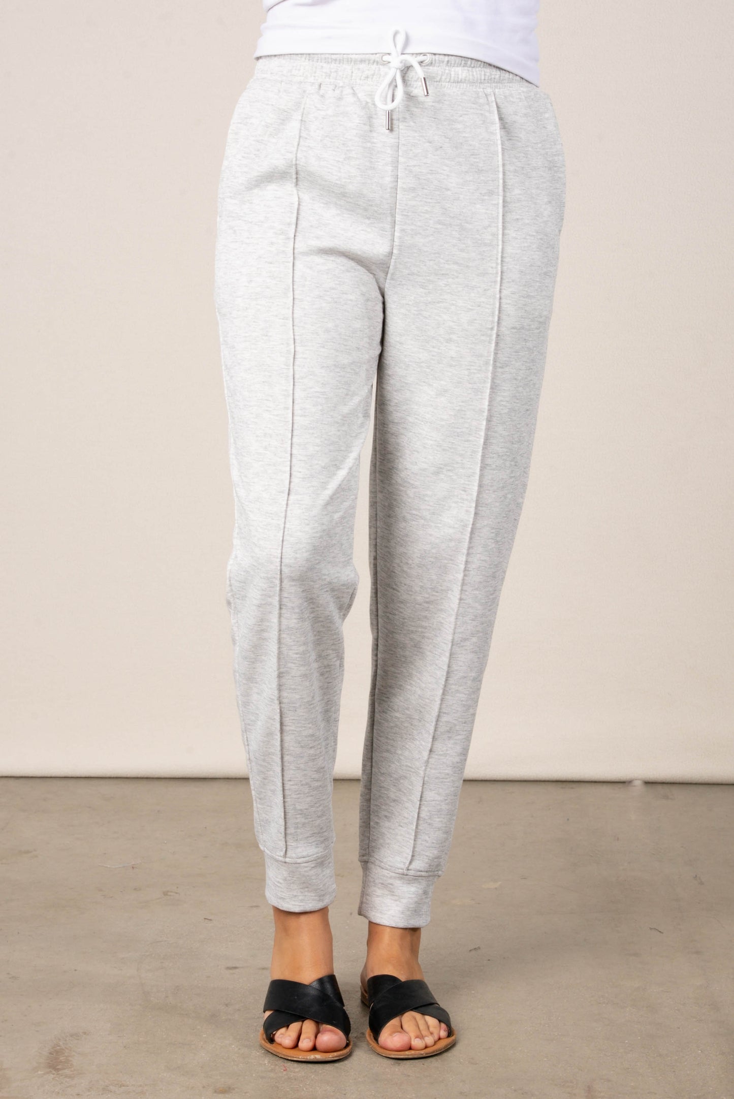 Sienna Scuba Seamed Drawstring Joggers
