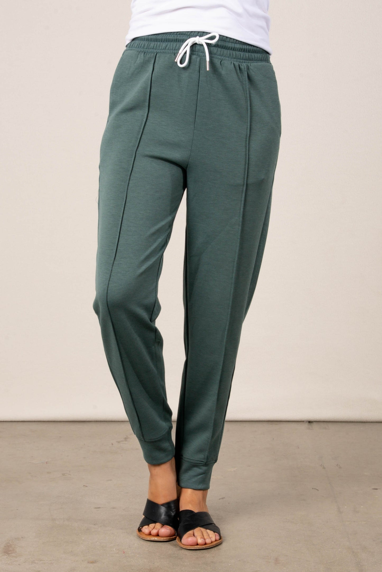 Sienna Scuba Seamed Drawstring Joggers