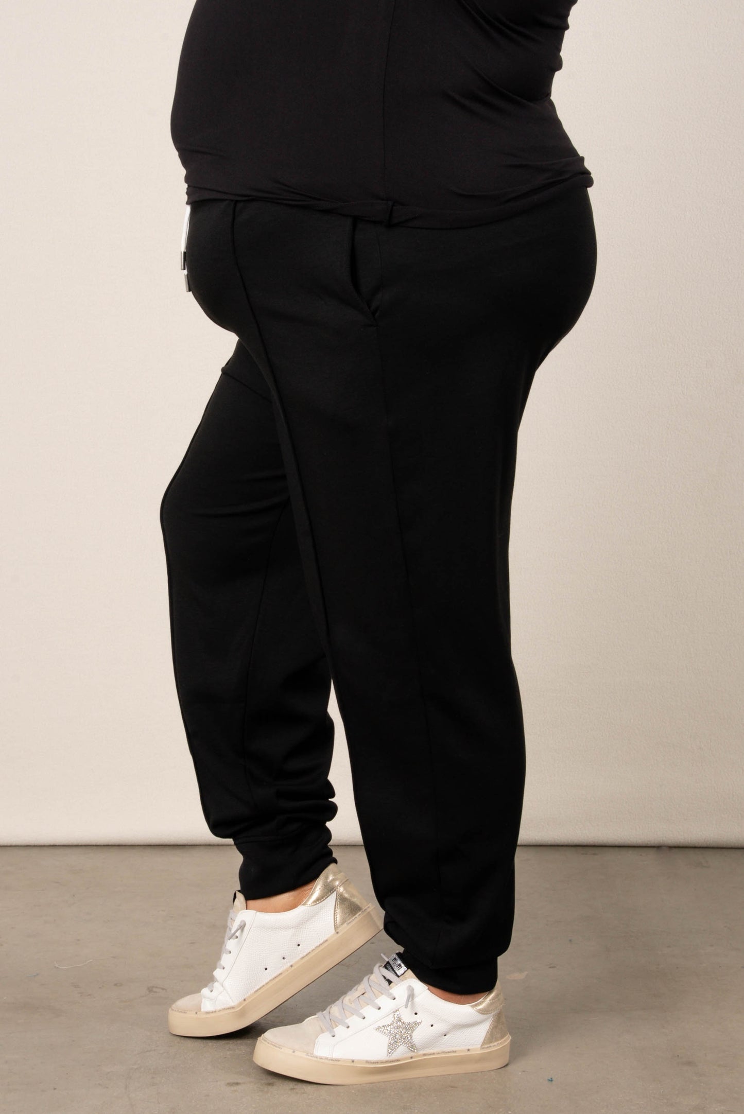 Sienna Scuba Seamed Drawstring Joggers