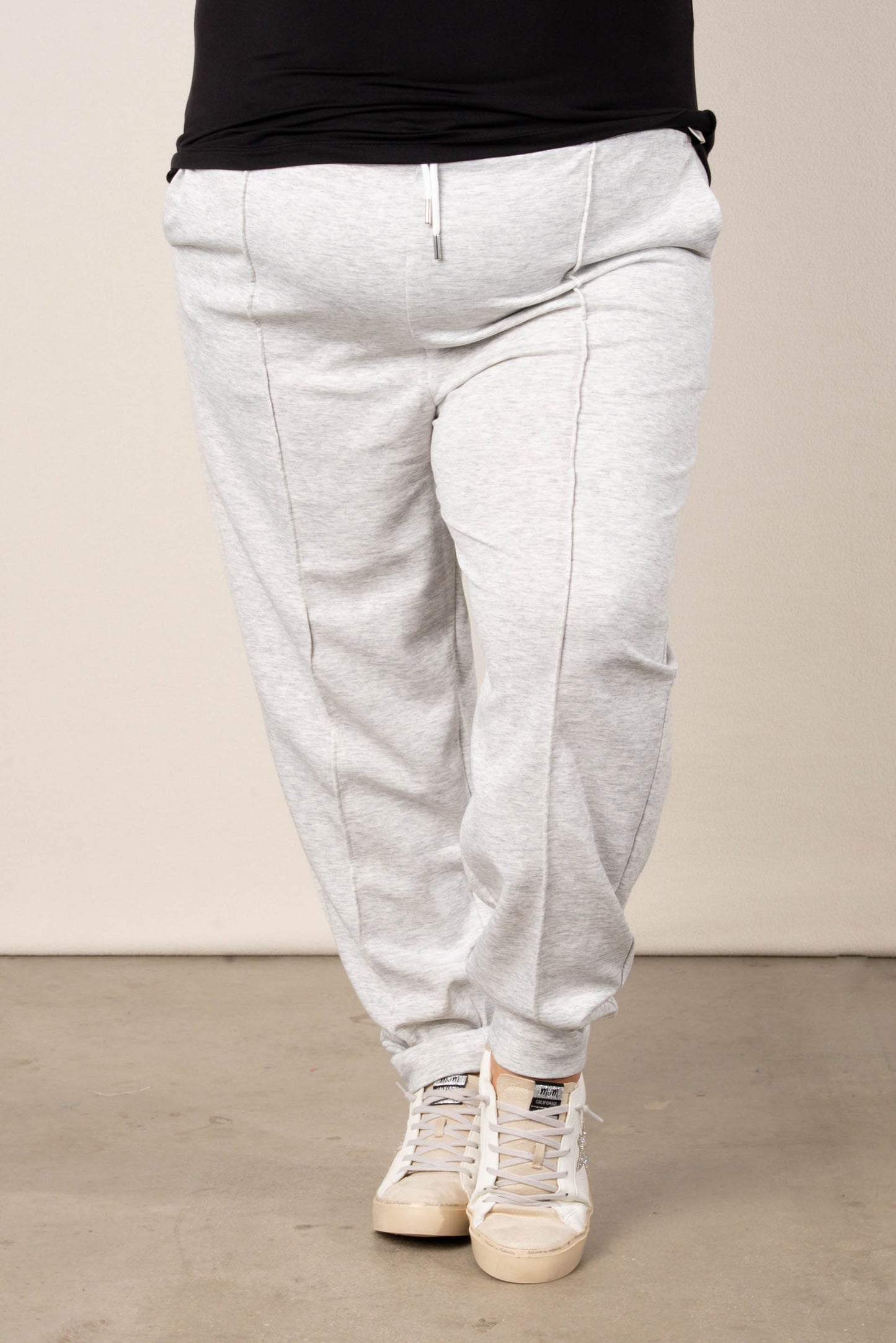 Sienna Scuba Seamed Drawstring Joggers