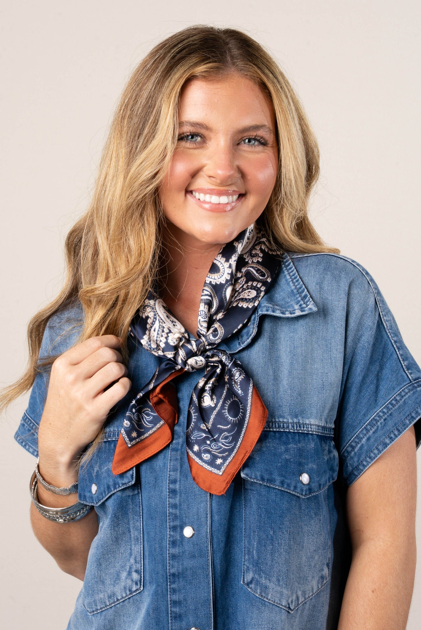 Celeste Paisley Scarf