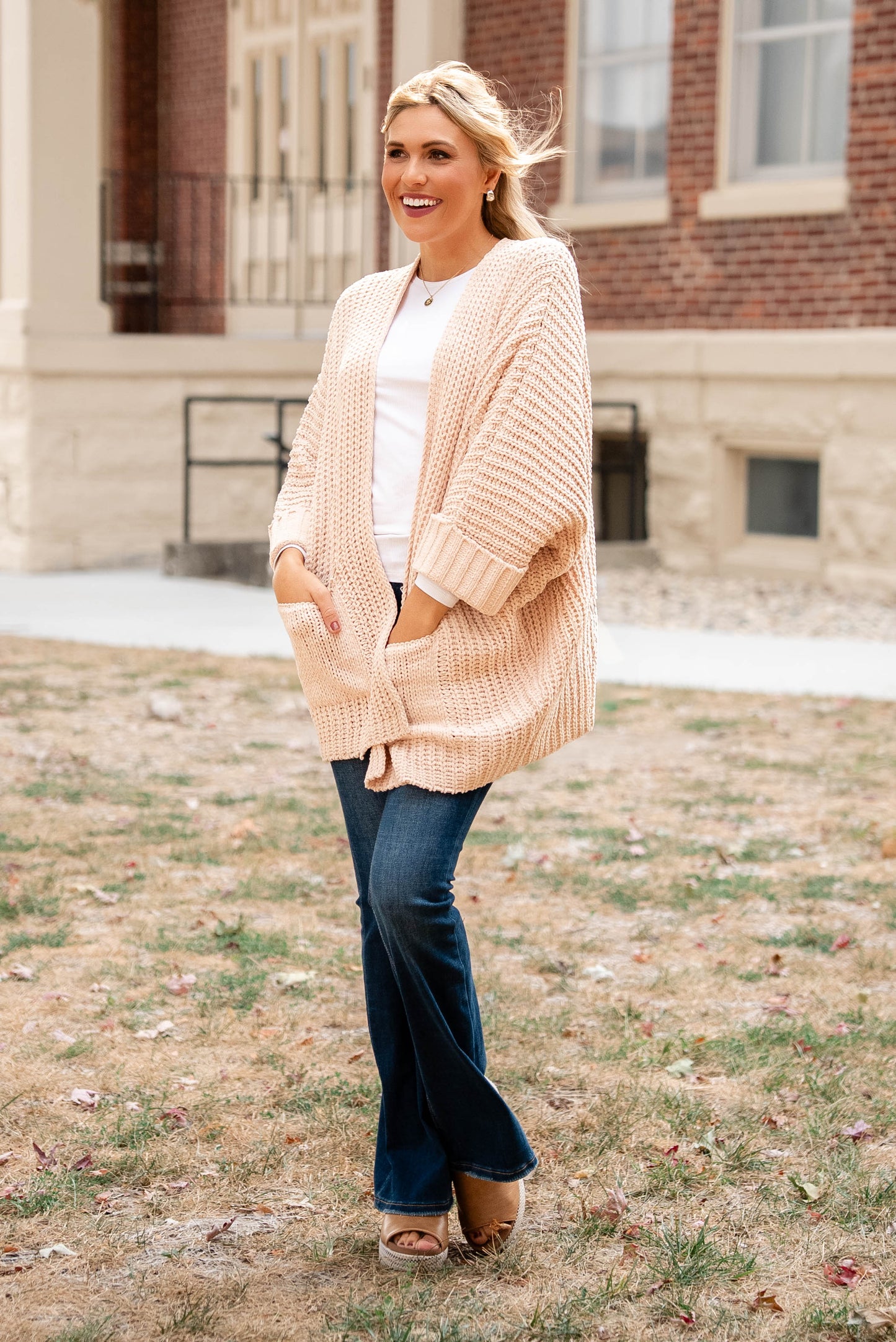 Gianna Open Front Sweater Cardigan