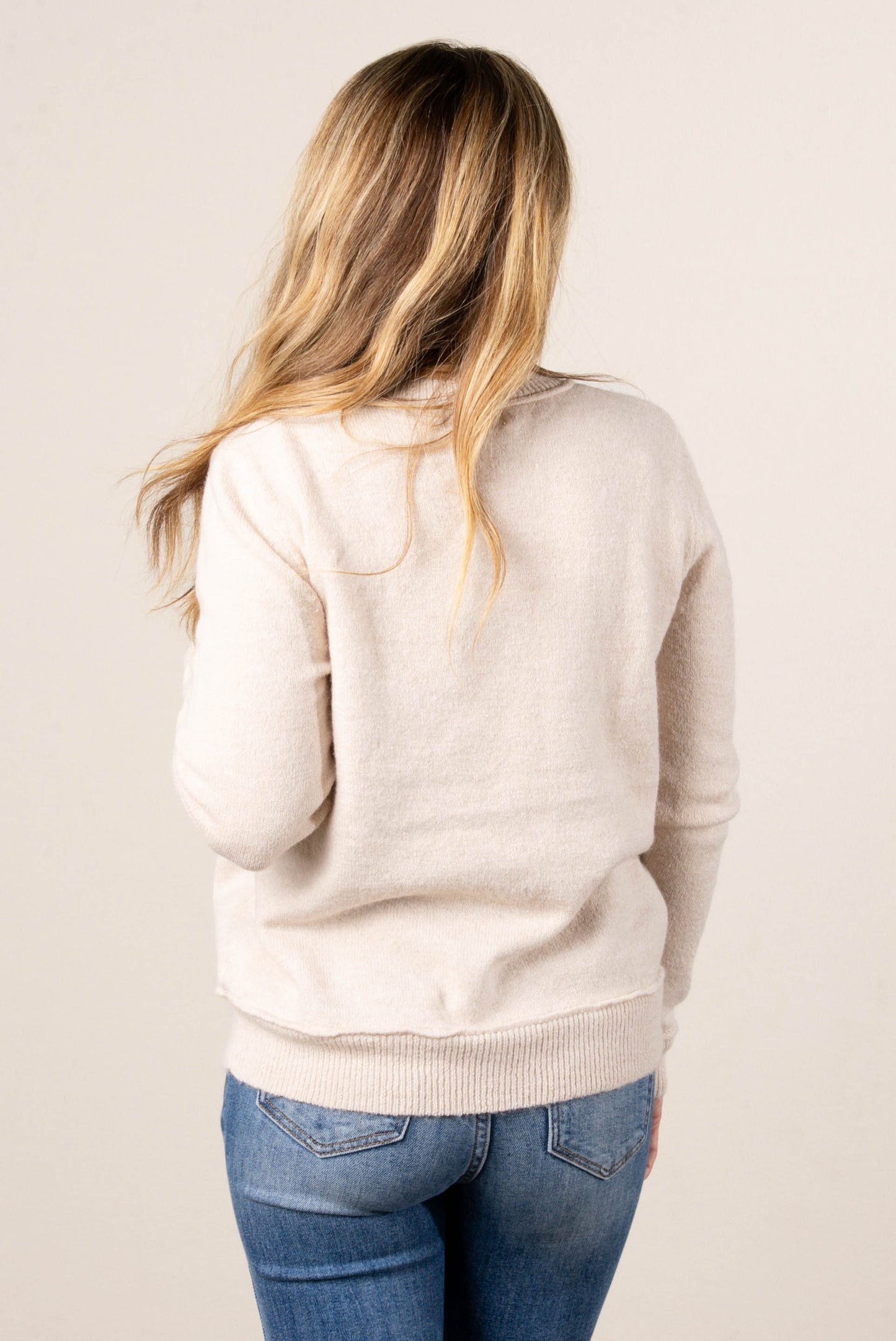 Lauren Raised Seam Sweater
